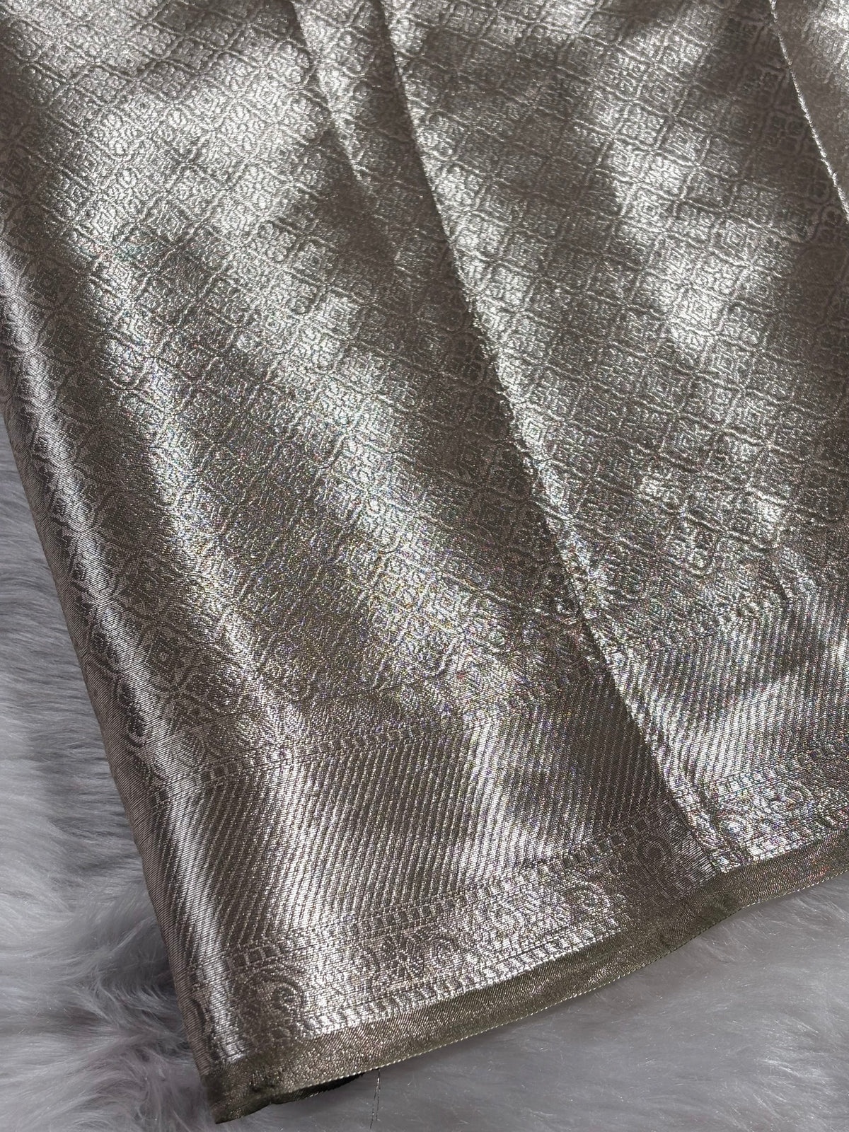 Pure Tishu Molten Alfi Banarasi Saree