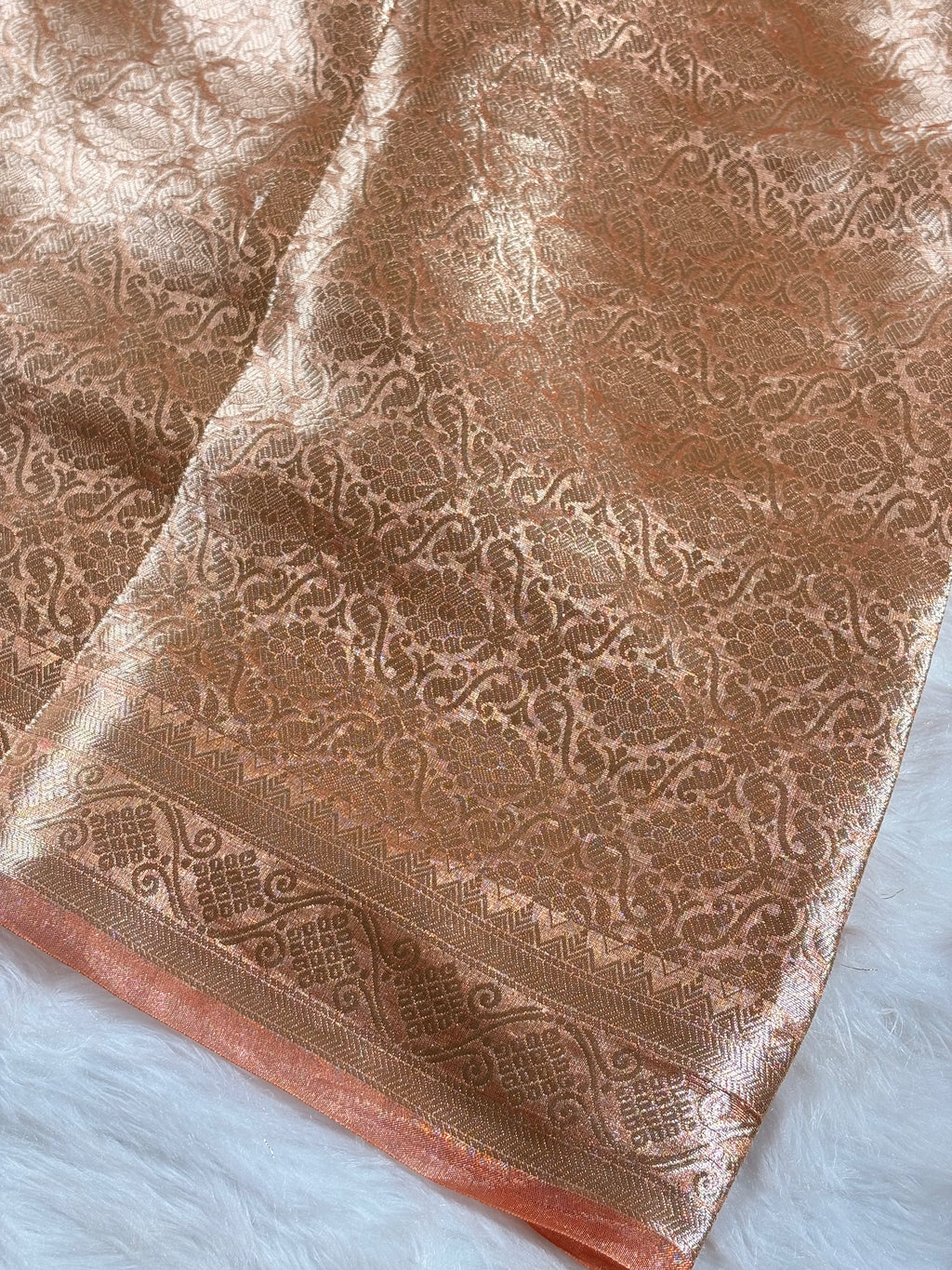 Pure Molten Tishu Banarasi Saree