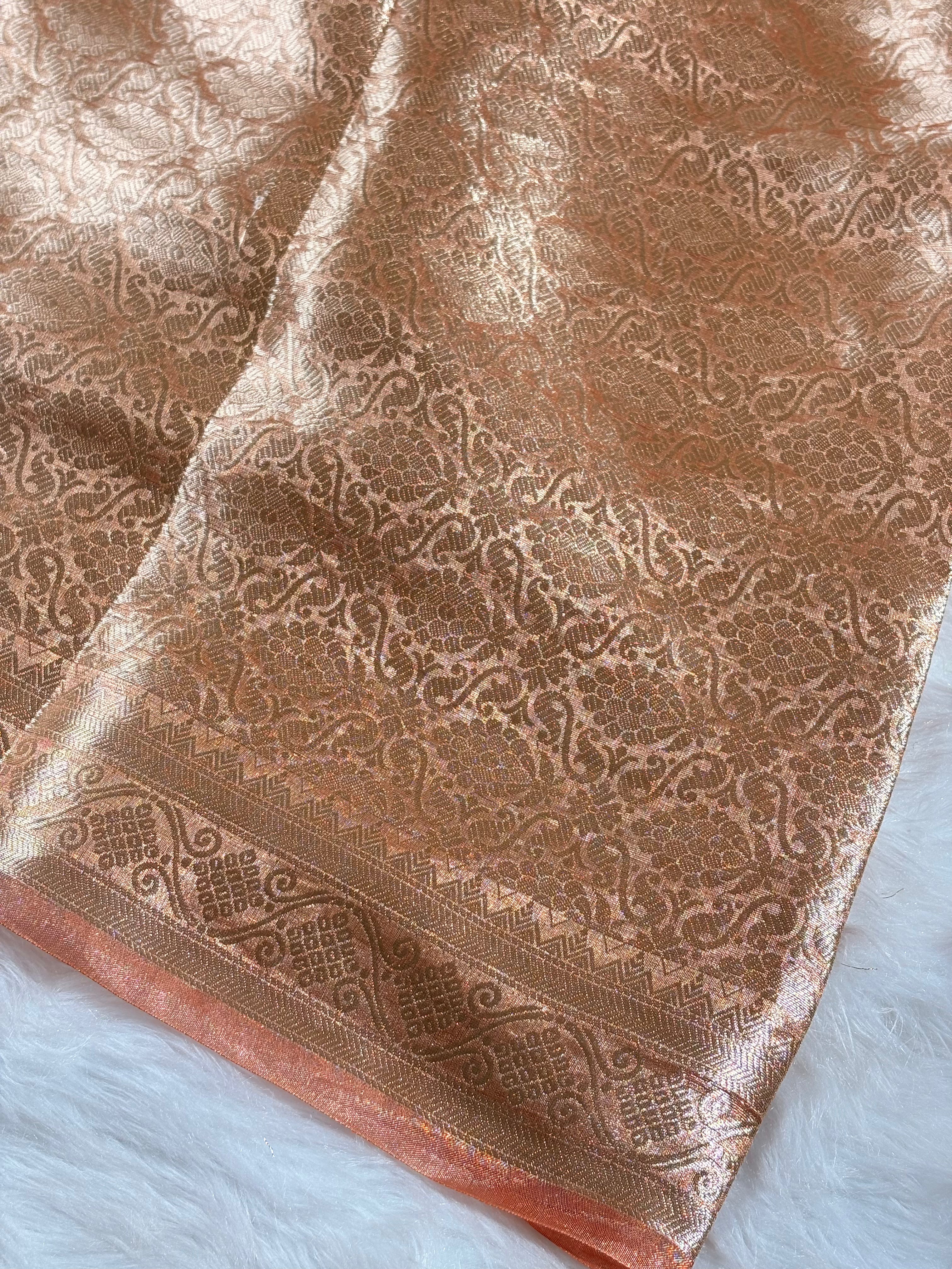 Pure Molten Tishu Banarasi Saree