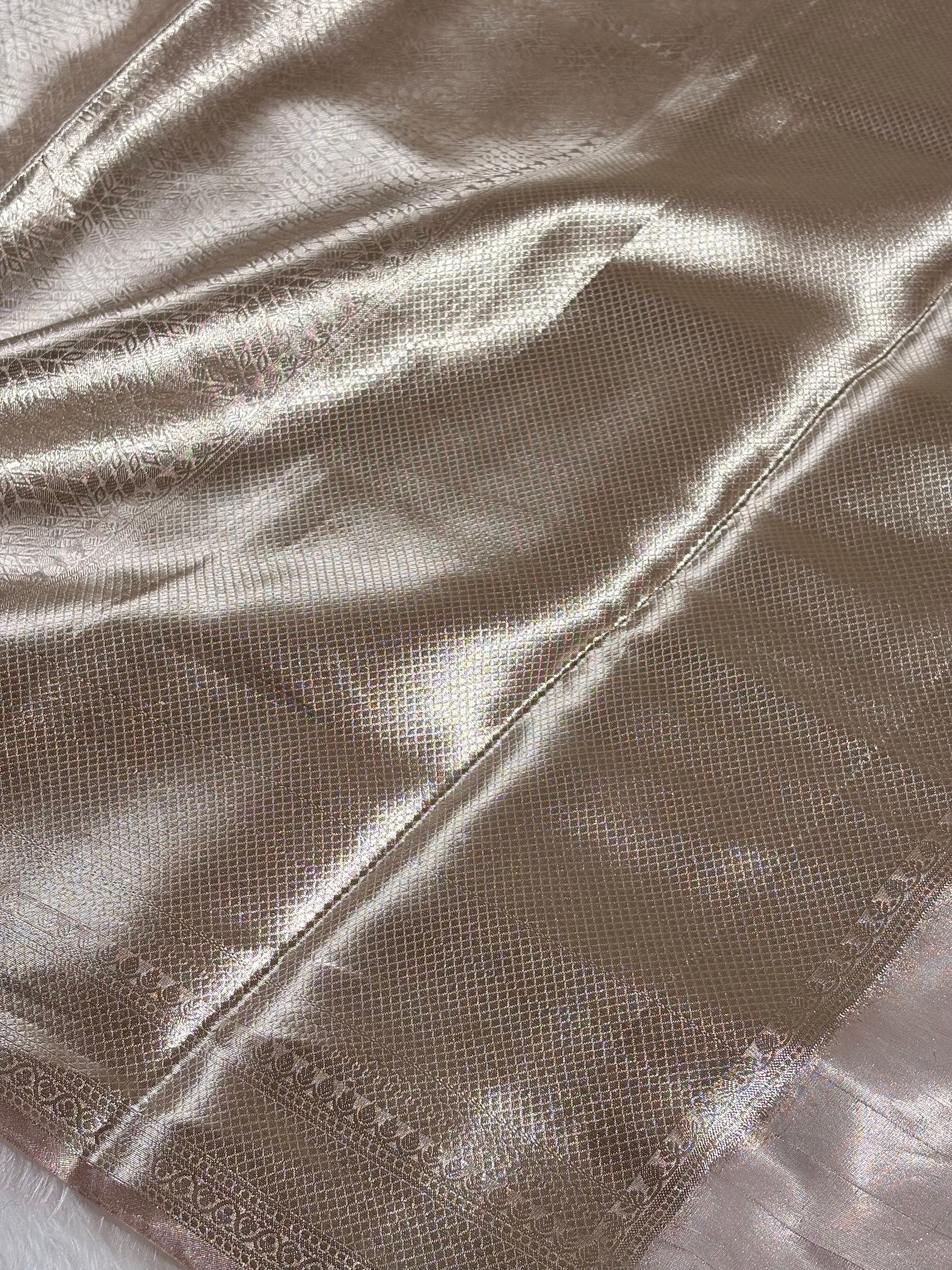 Pure Molten Tishu Banarasi Saree