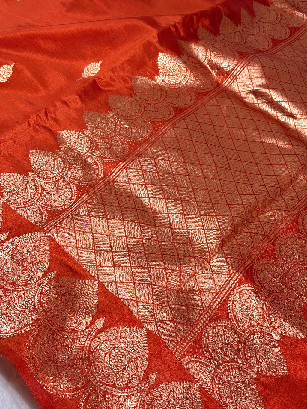 Pure Katan Silk Handloom banarasi Saree