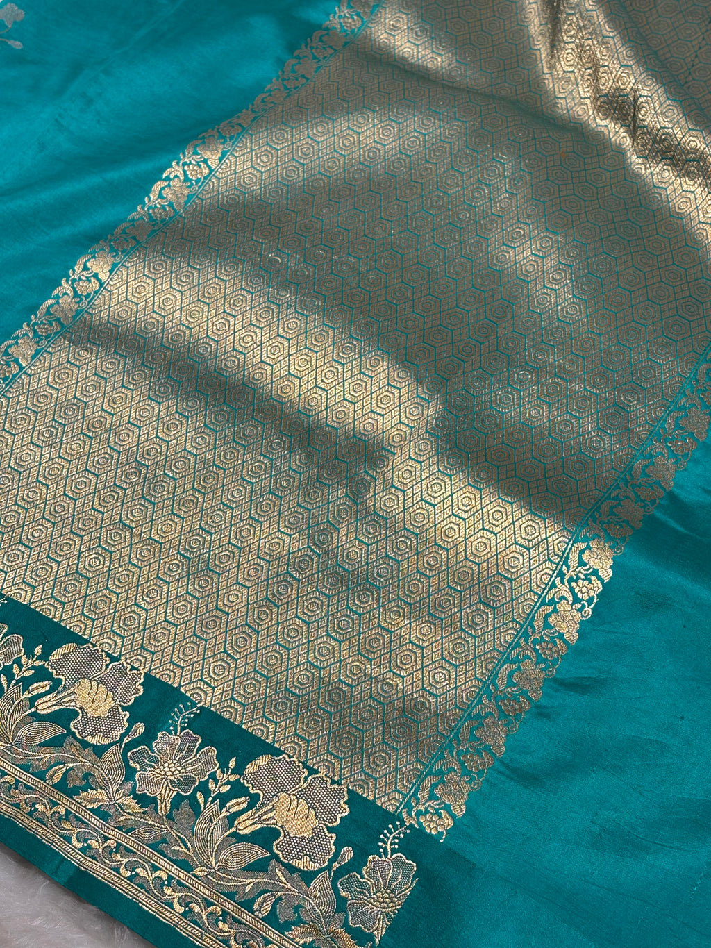Pure Katan Silk Afli Handloom Banarasi Saree