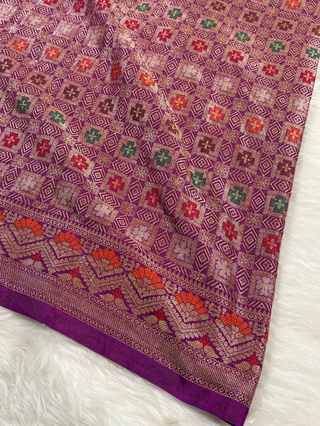 Banarasi Georgette Bandhani Saree