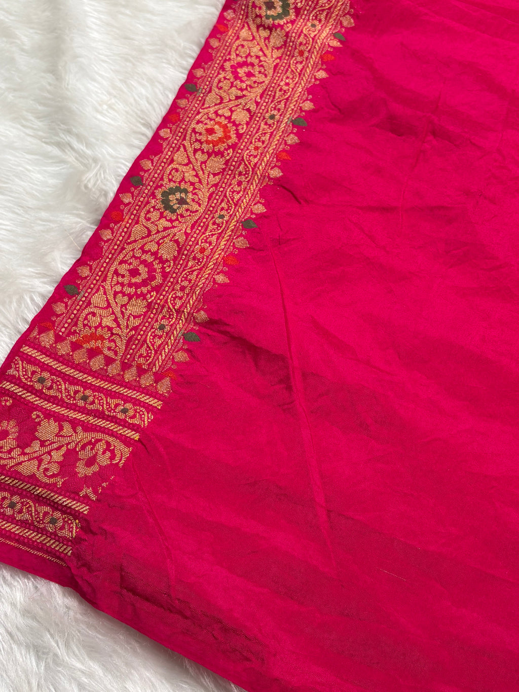 Banarasi Georgette Bandhani Saree