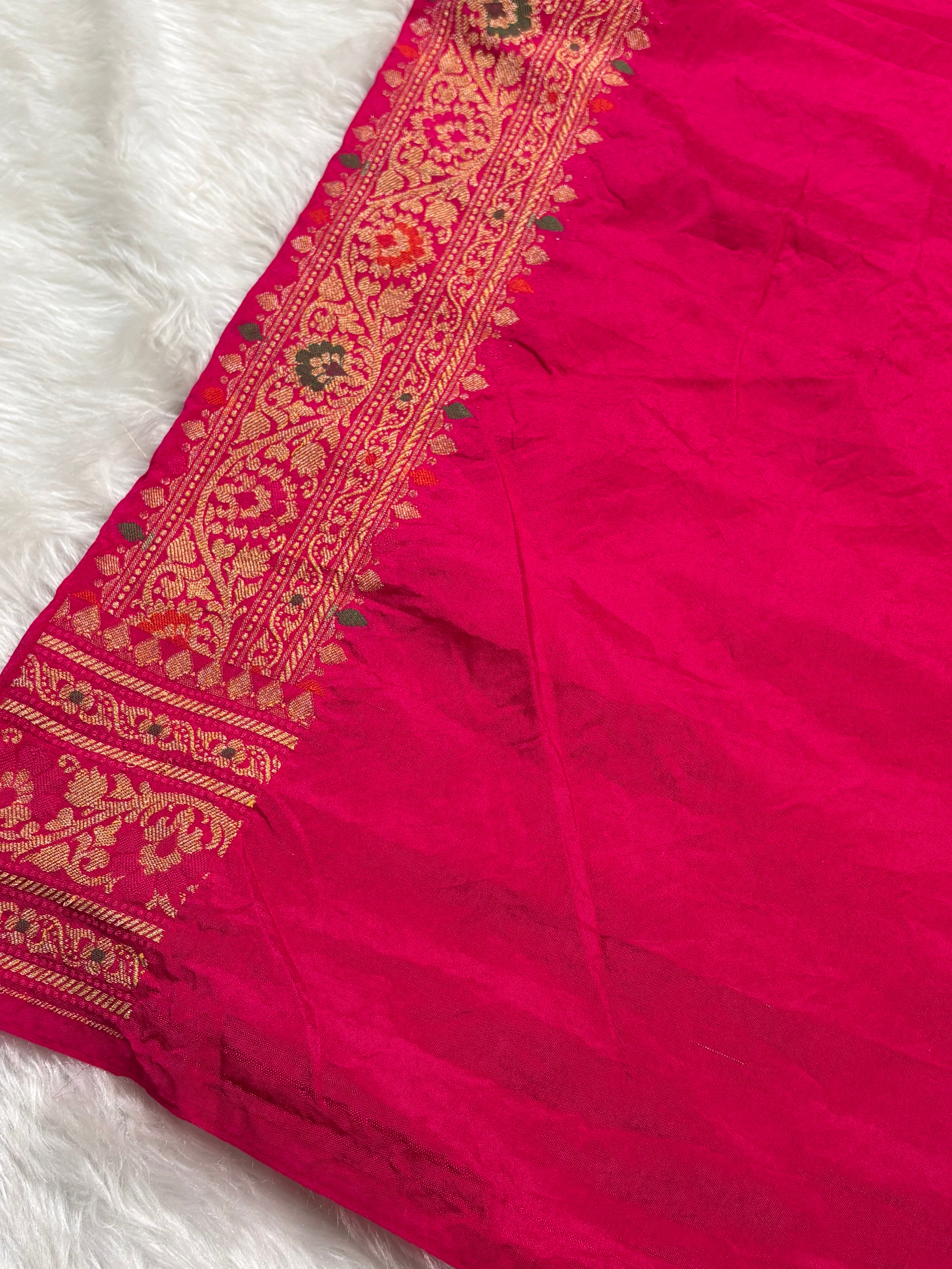 Banarasi Georgette Bandhani Saree