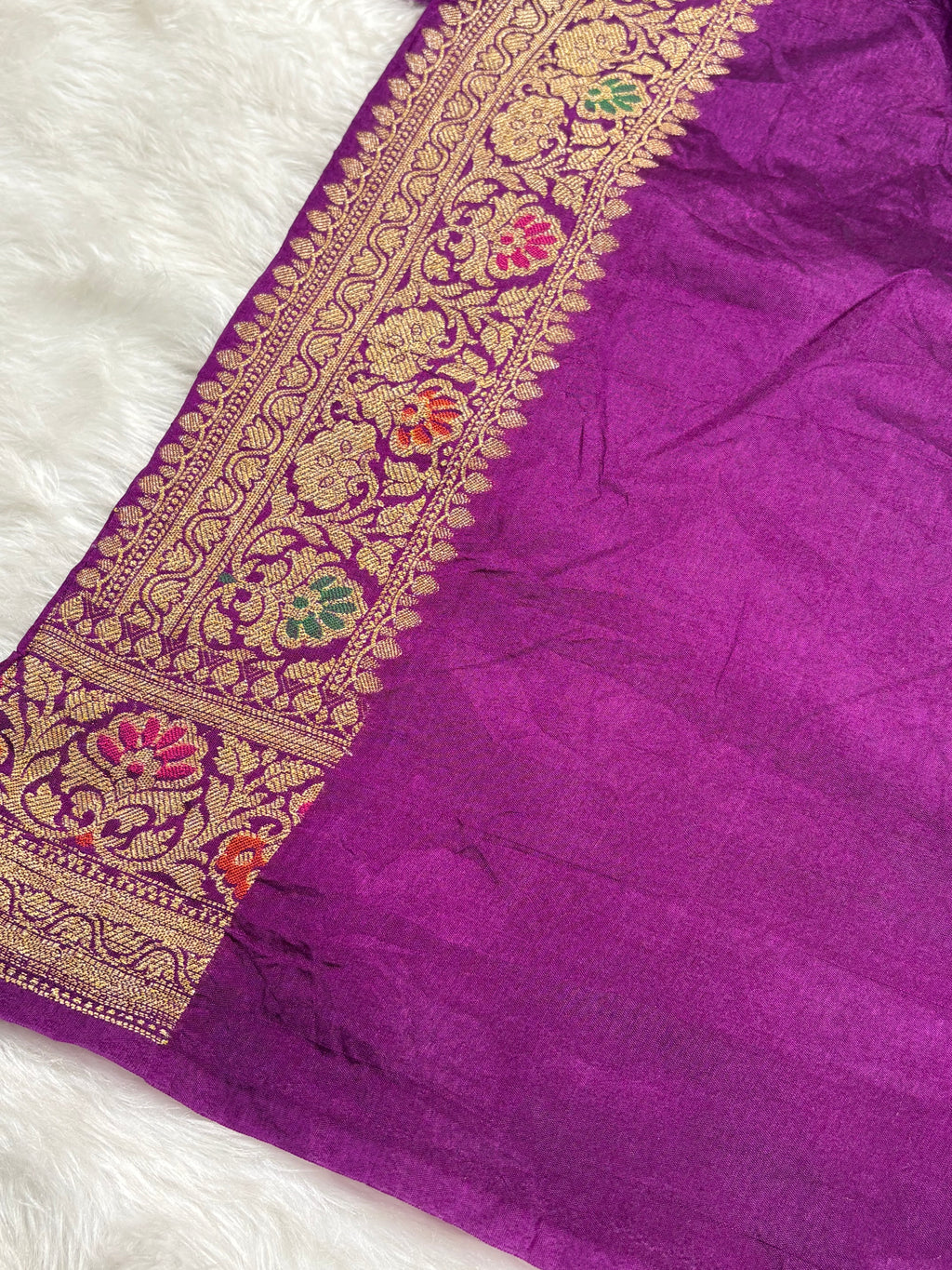Banarasi Georgette Bandhani Saree