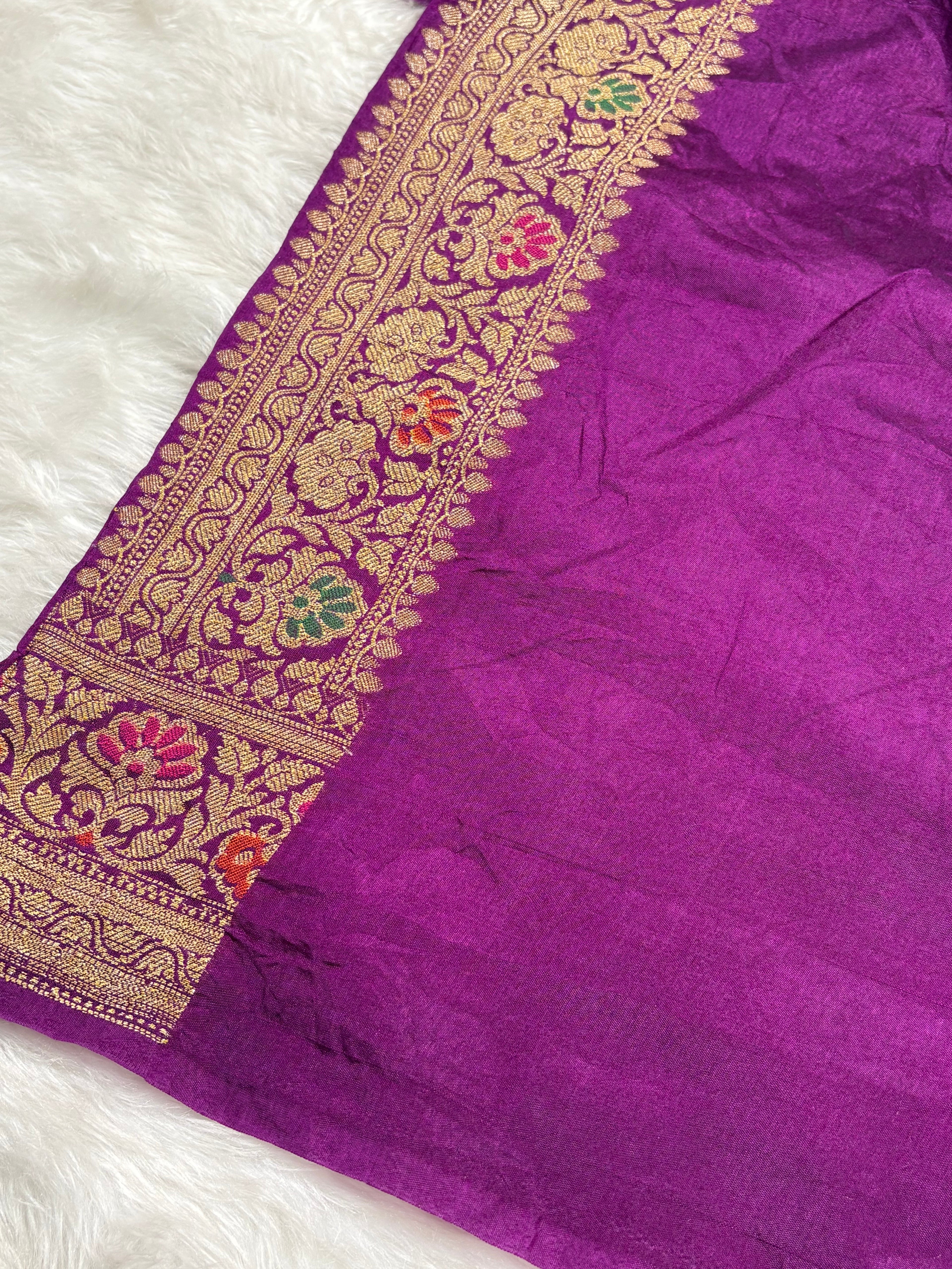Banarasi Georgette Bandhani Saree