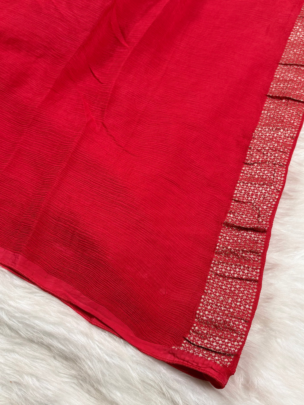 Chinon Silk banarasi Saree