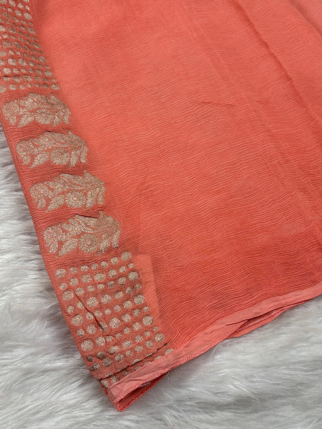 Chinon Silk Banarasi Saree