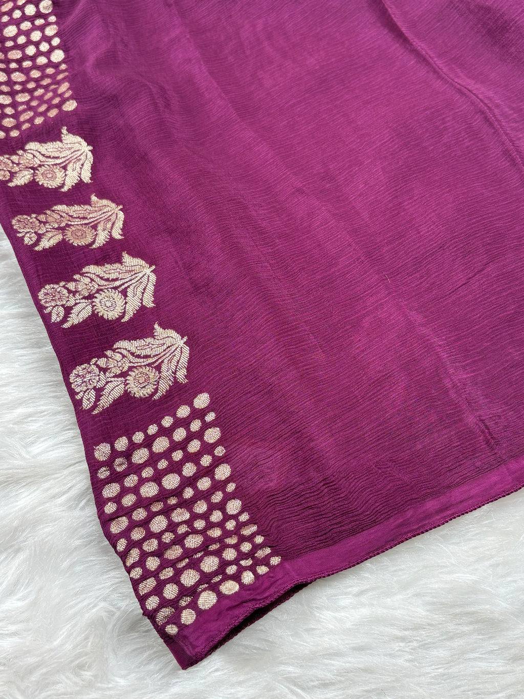 Chinon SIlk Banarasi Saree