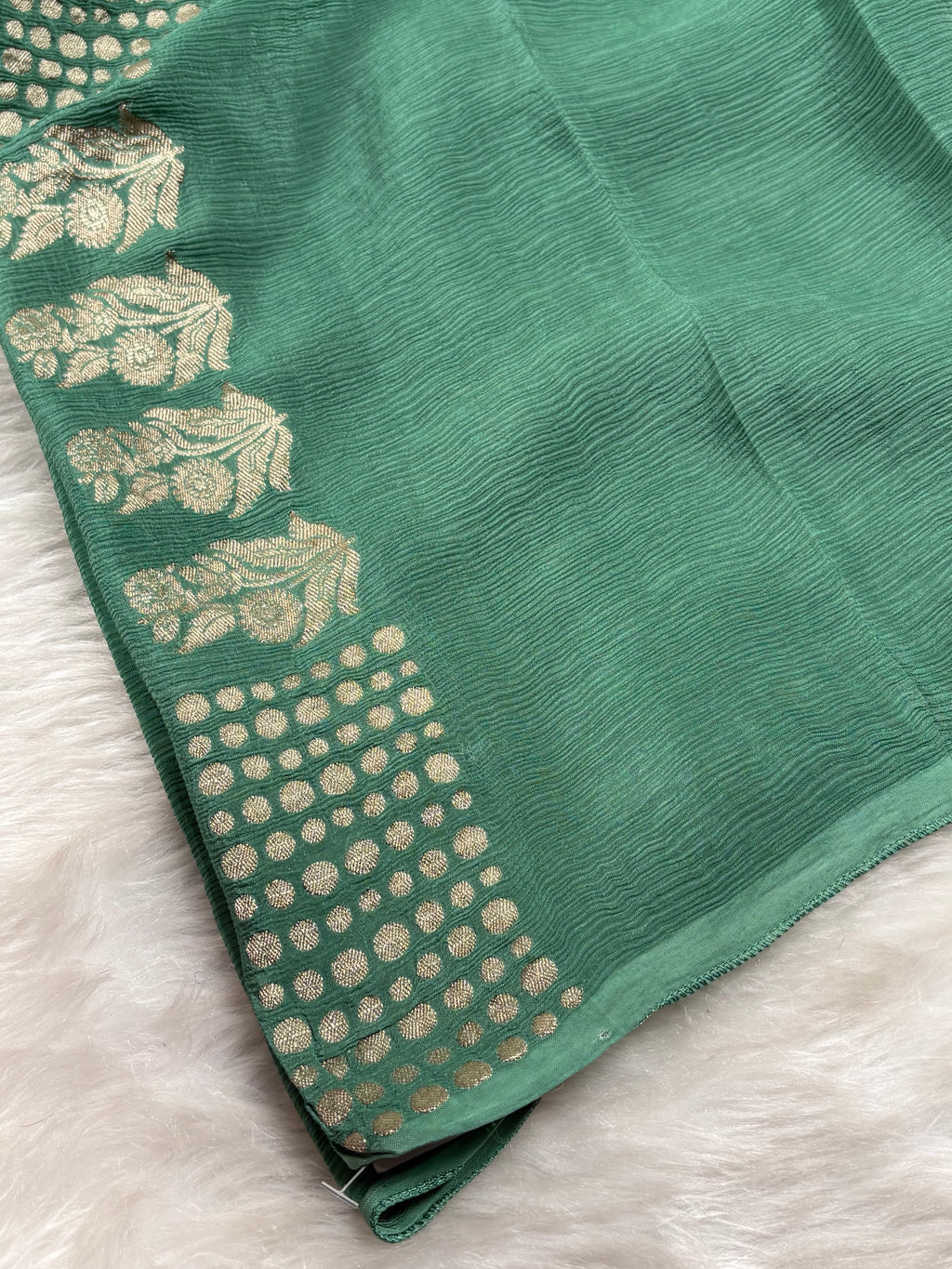 Chinon Silk Banarasi Saree