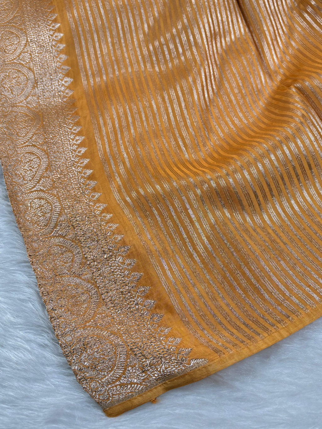 HO Crap Silk Mina Banarasi Saree