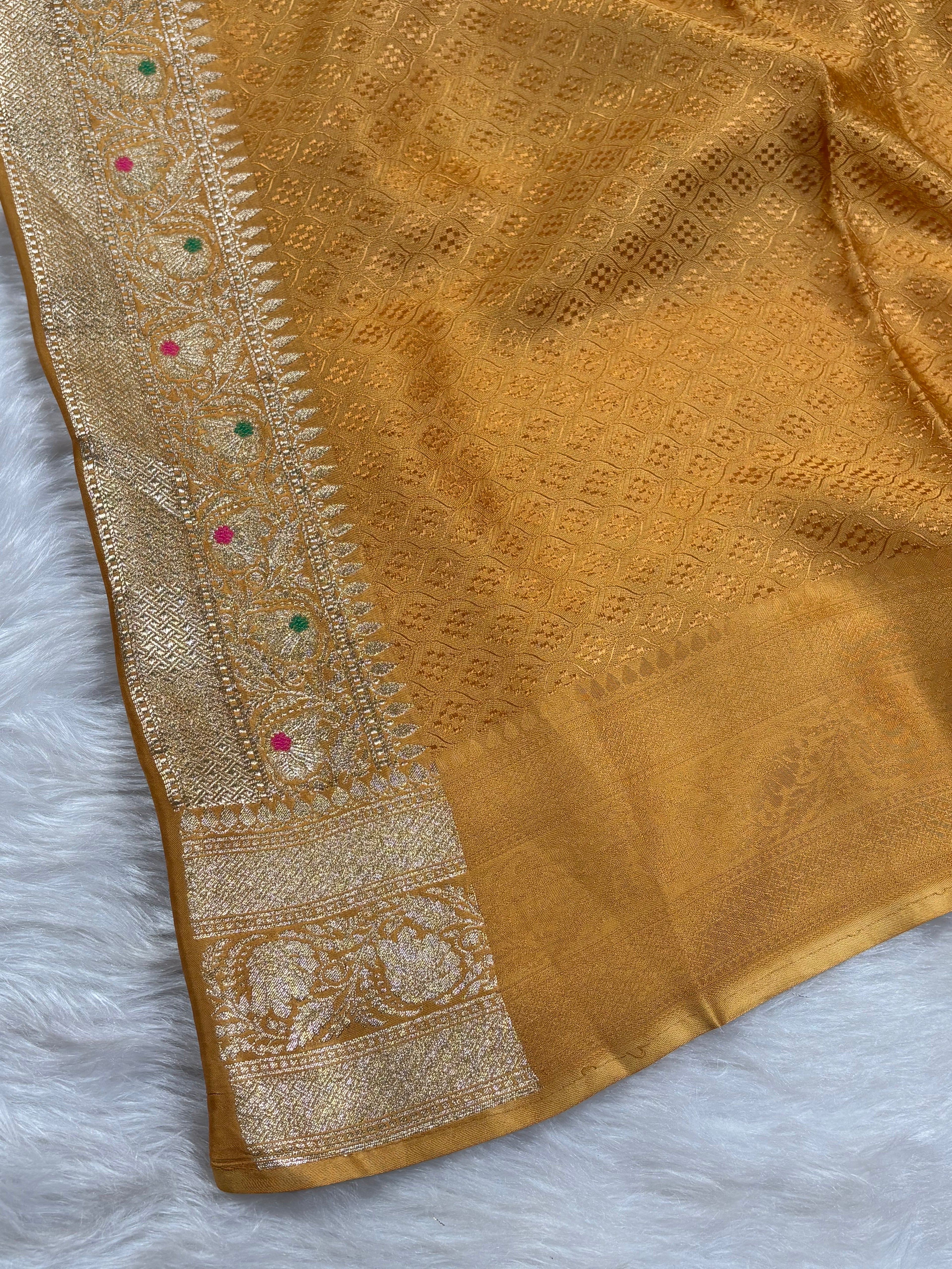 HO Crap Silk Banarasi Saree