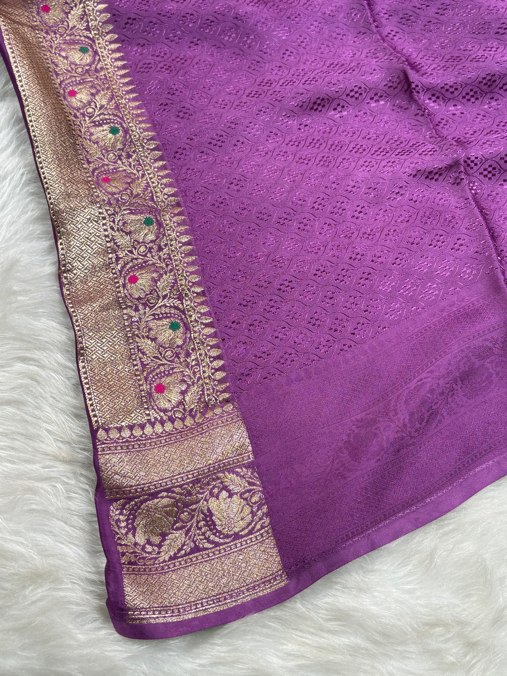 HO Crap Silk Banarasi Saree
