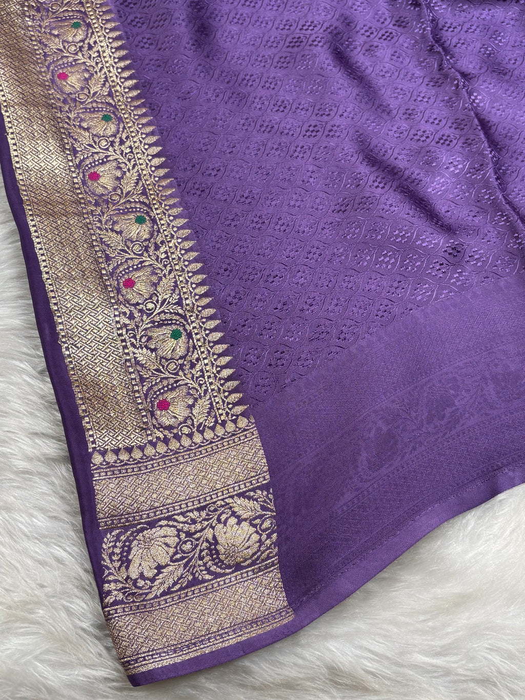 HO Crap Silk Banarasi Saree