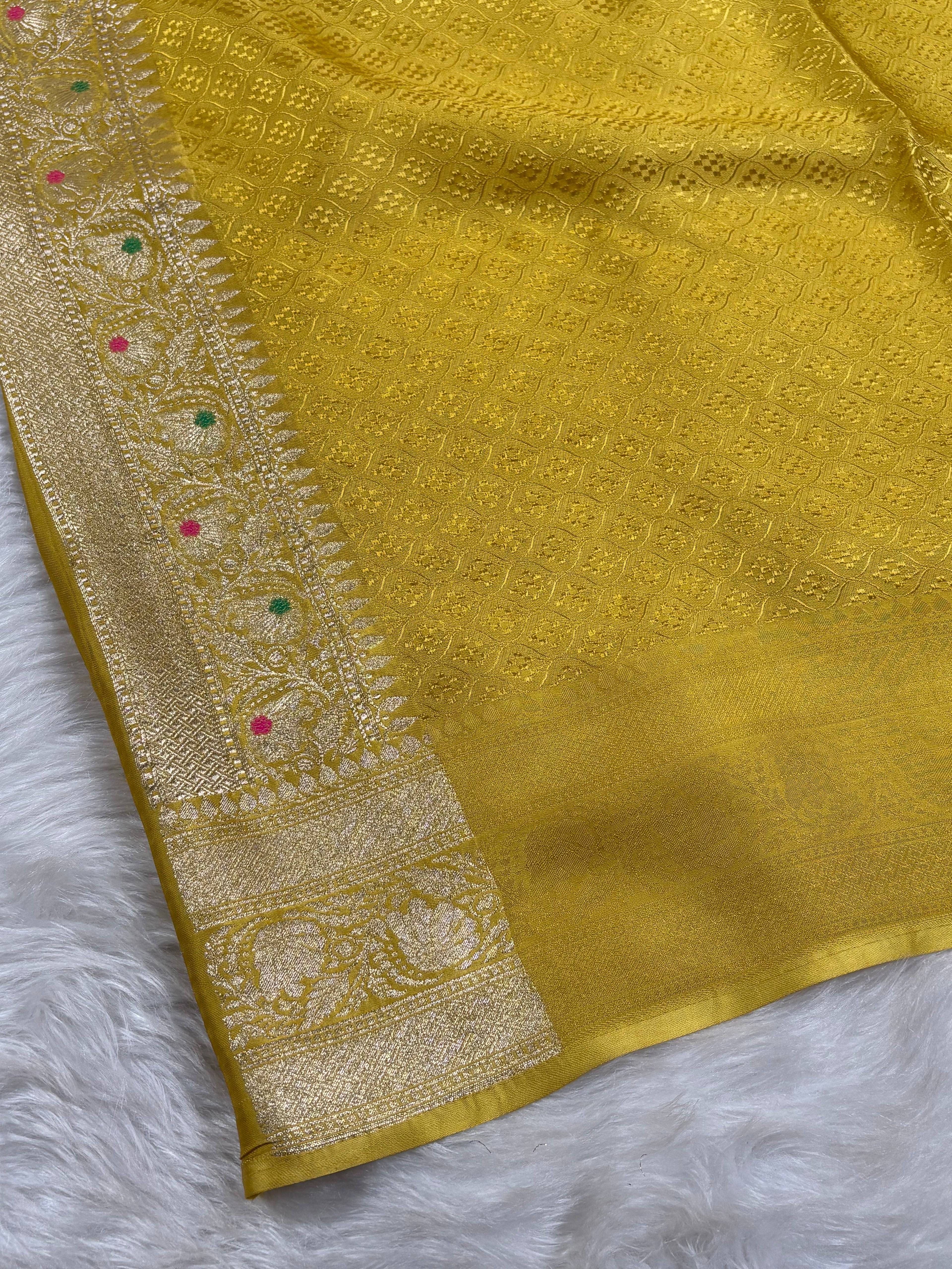 HO Crap Silk Banarasi Saree
