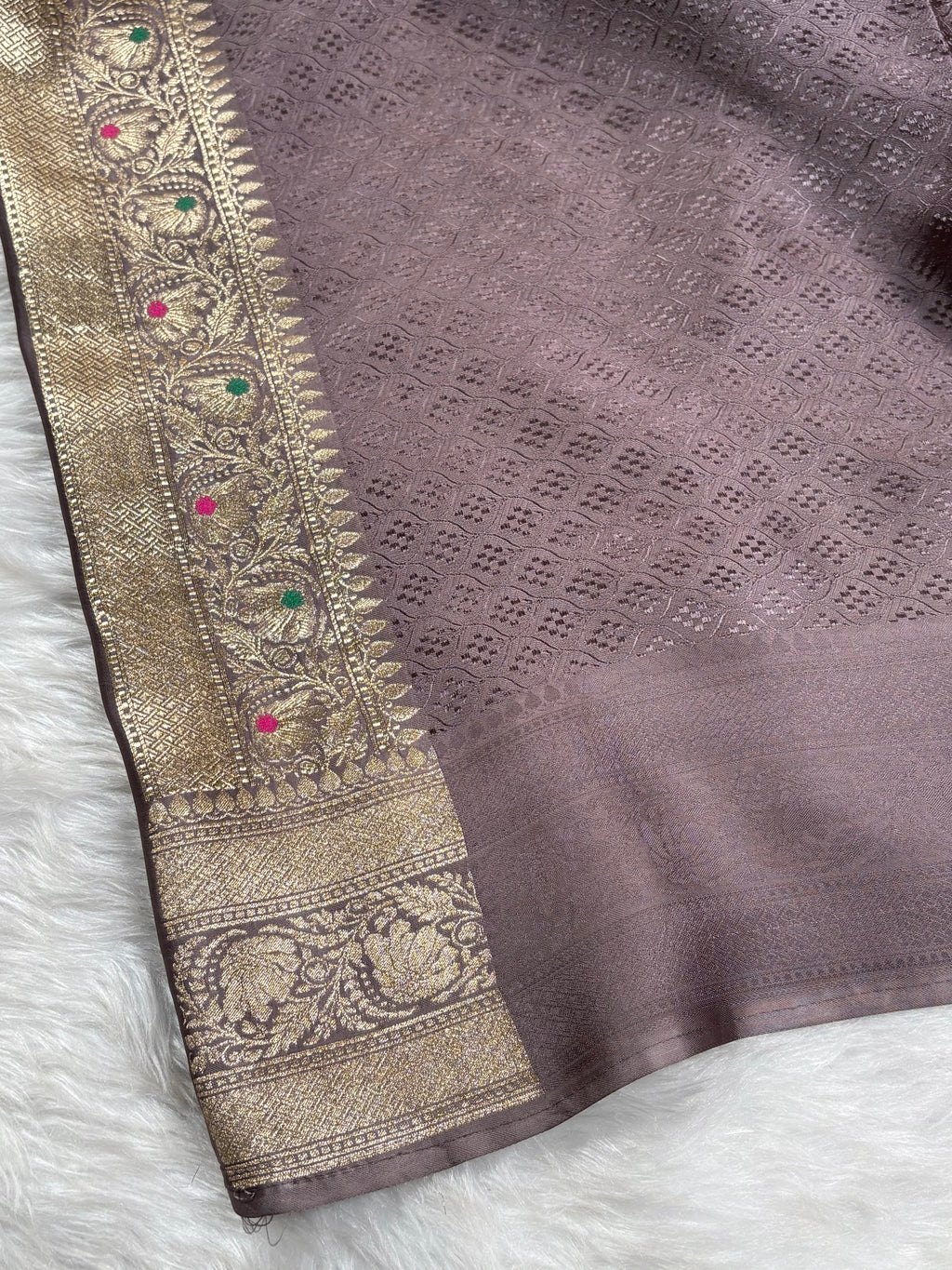 HO Crap Silk Banarasi Saree
