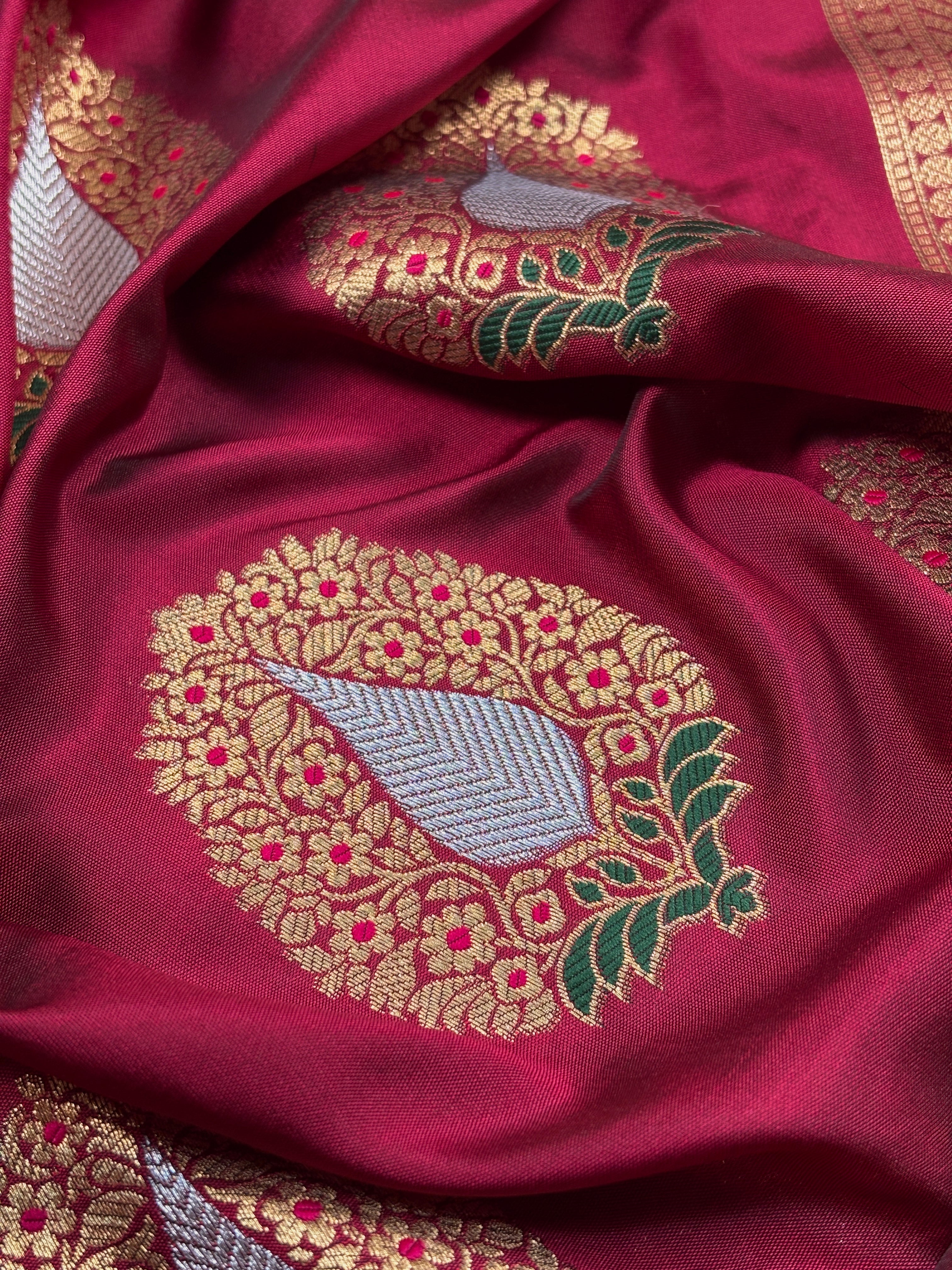 Premium Katan Banarasi Saree
