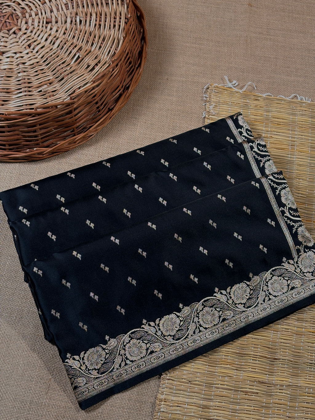 Premium Mashru Katan Banarasi Saree