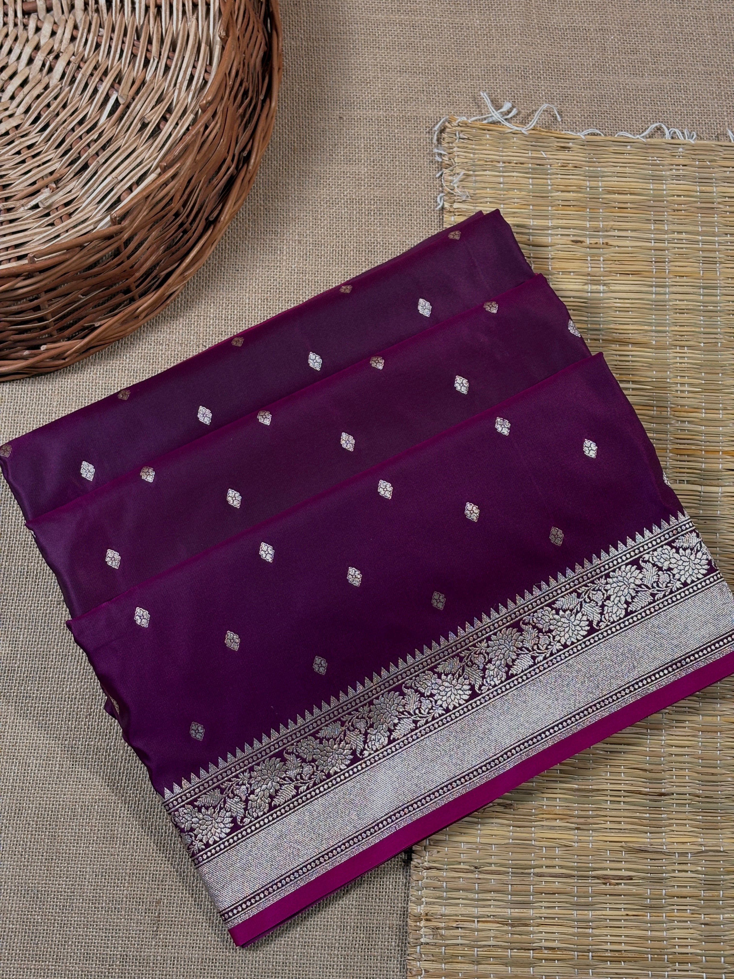 Premium Mashru Katan Banarasi Saree