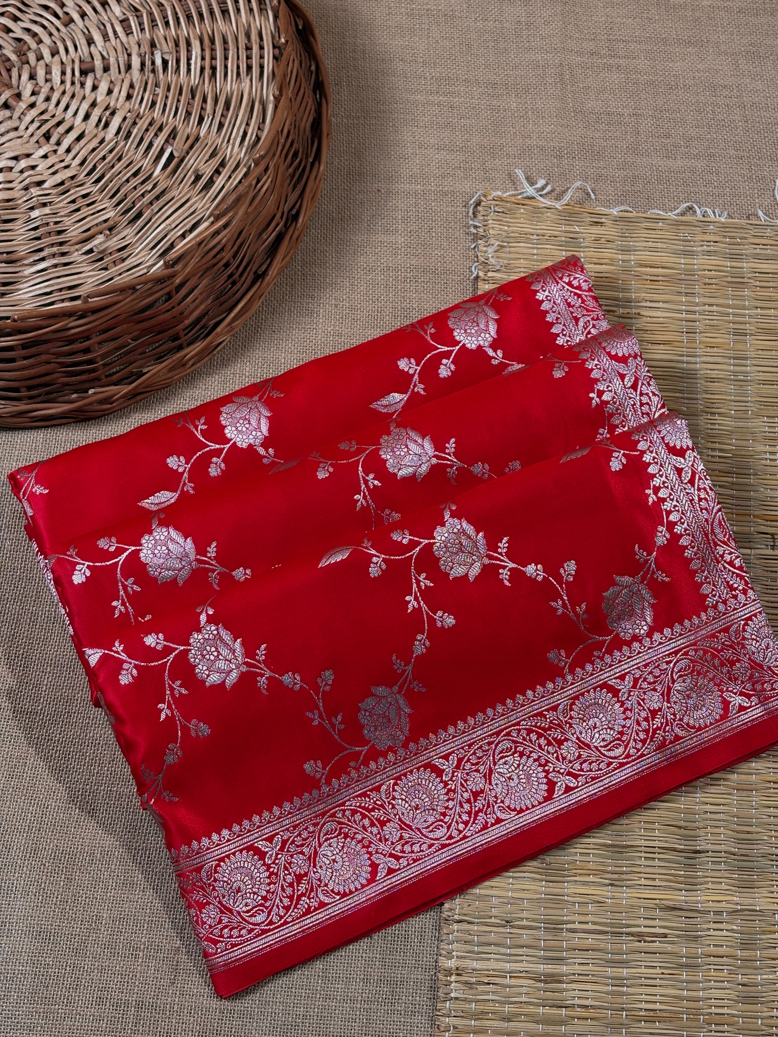 Mashru Katan Banarasi Saree