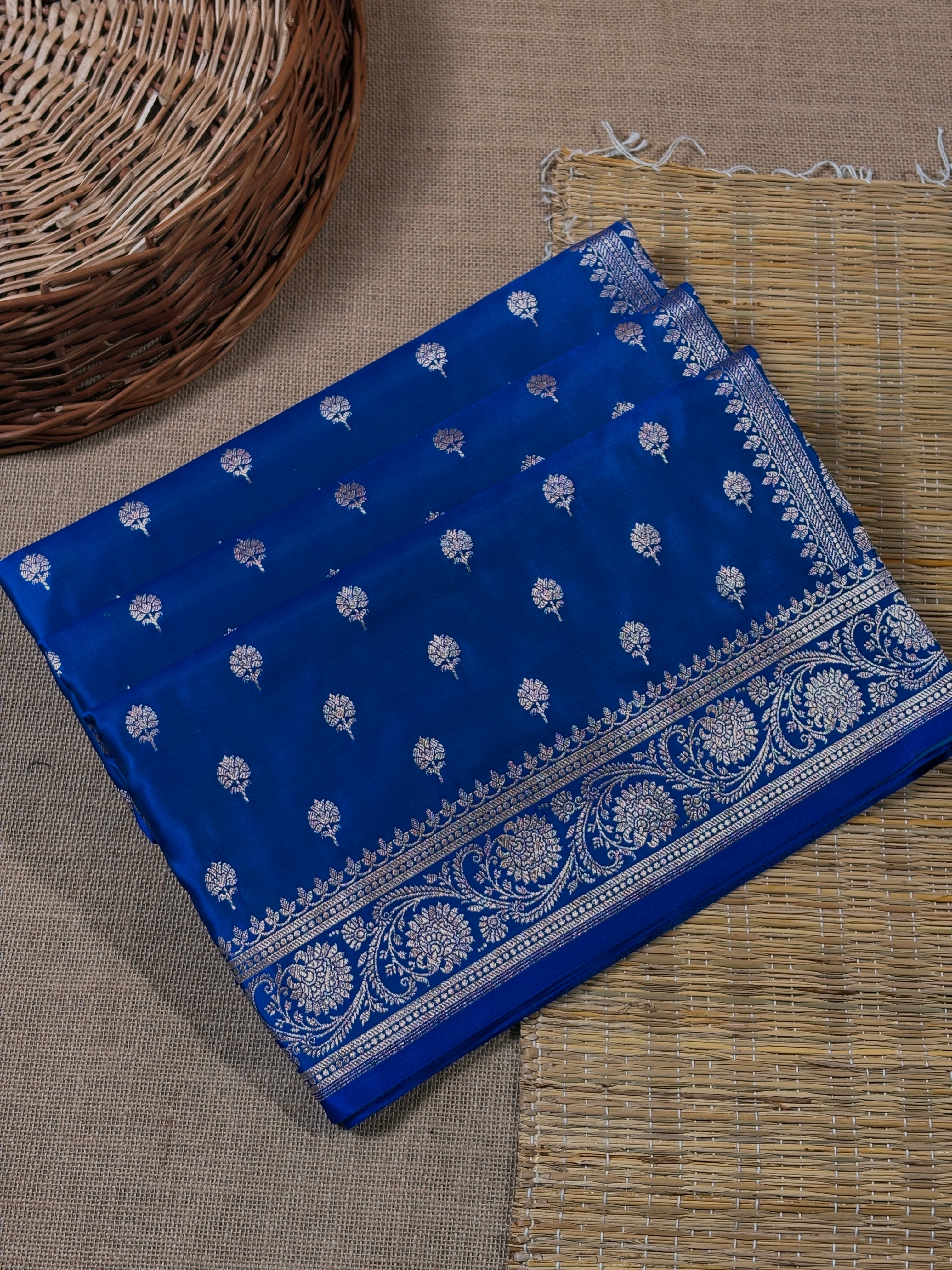 Premium Mashru Katan Banarasi Saree