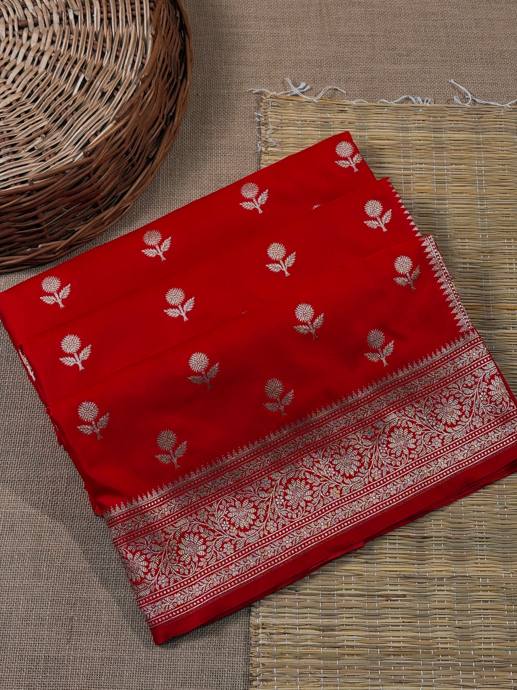 Premium Mashru Katan Banarasi Saree
