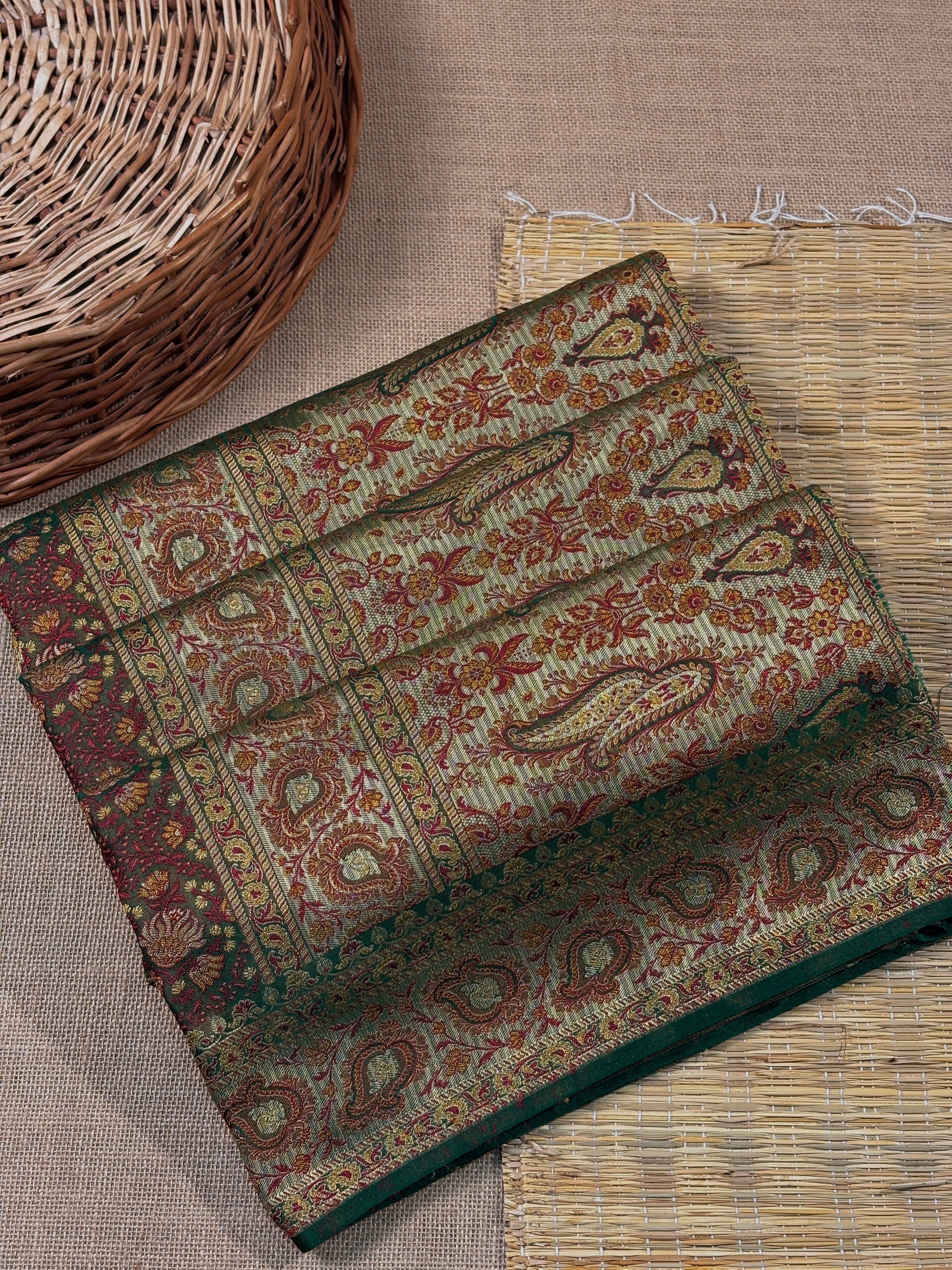 Premium Katan Jamawar Banarasi Saree