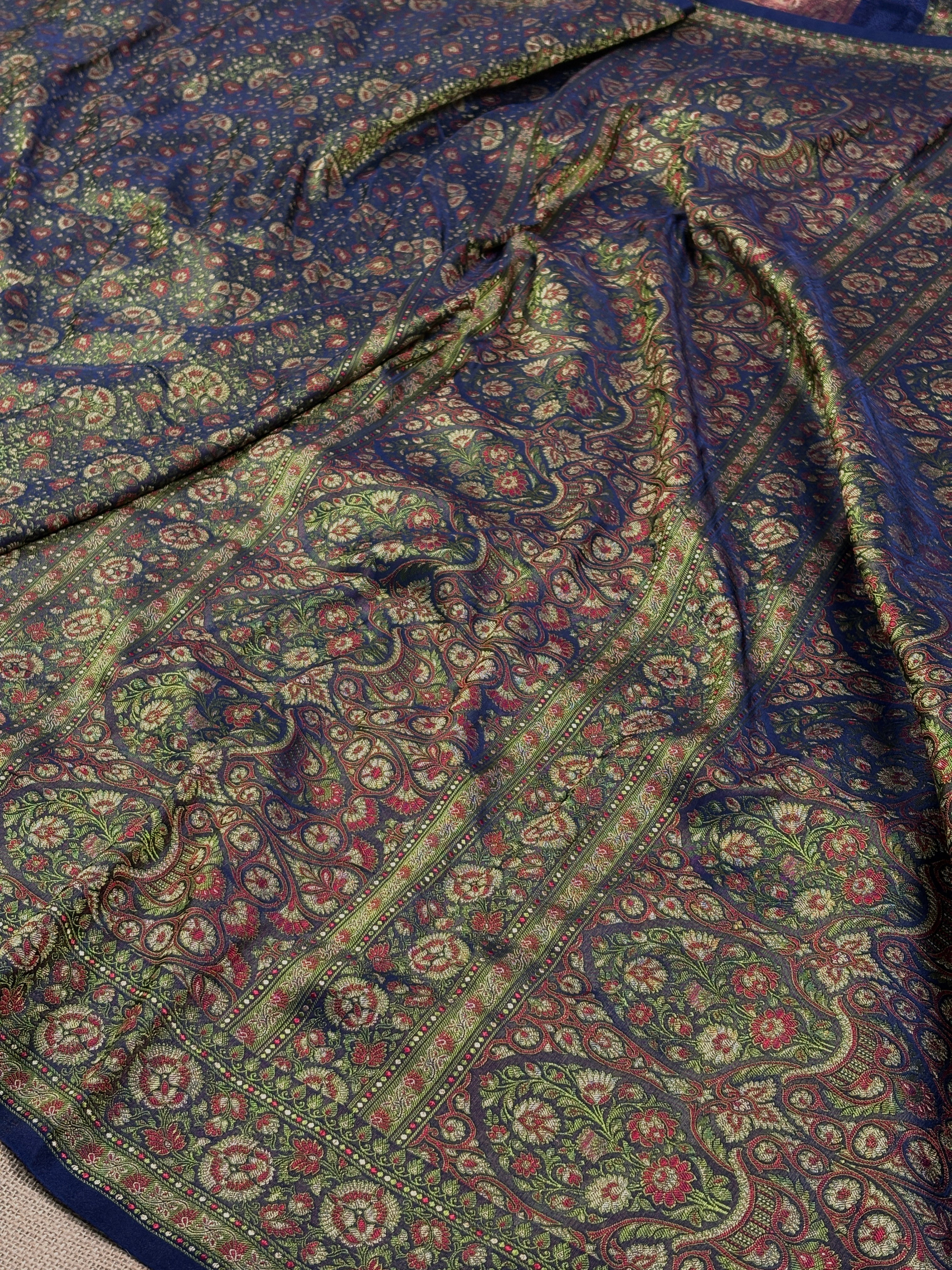 Premium Katan Jamawar Banarasi Saree