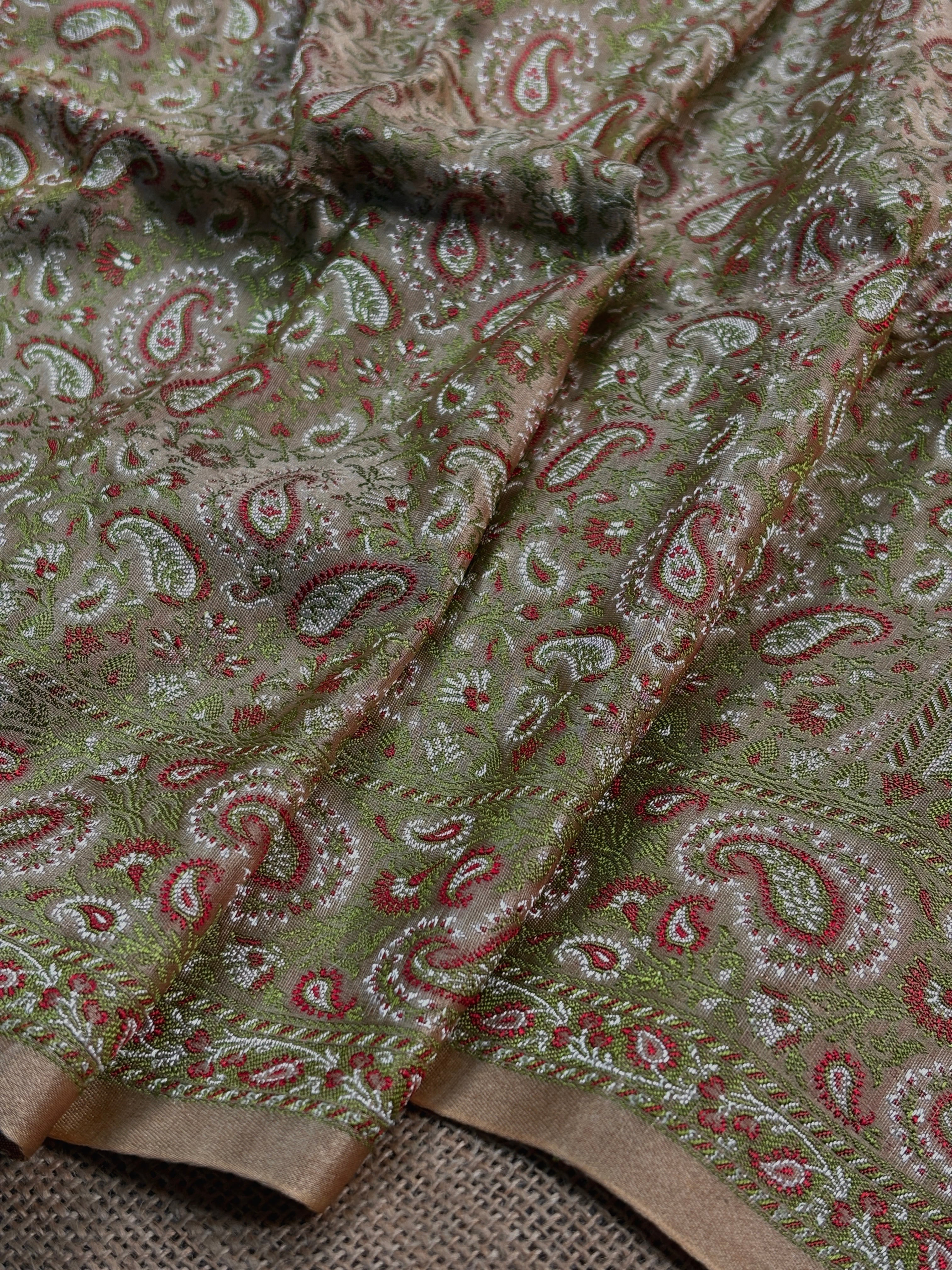 Premium Katan Jamawar Banarasi Saree