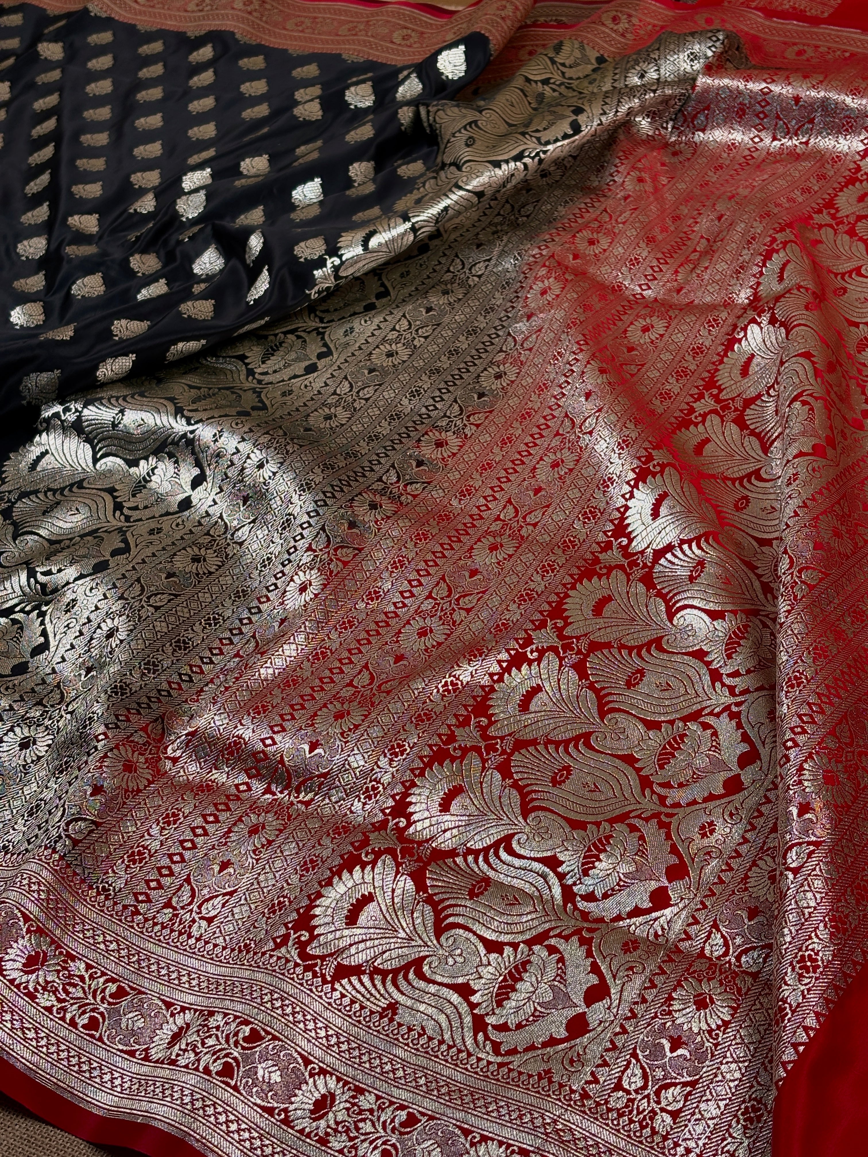 Mashru Satin Banarasi Saree