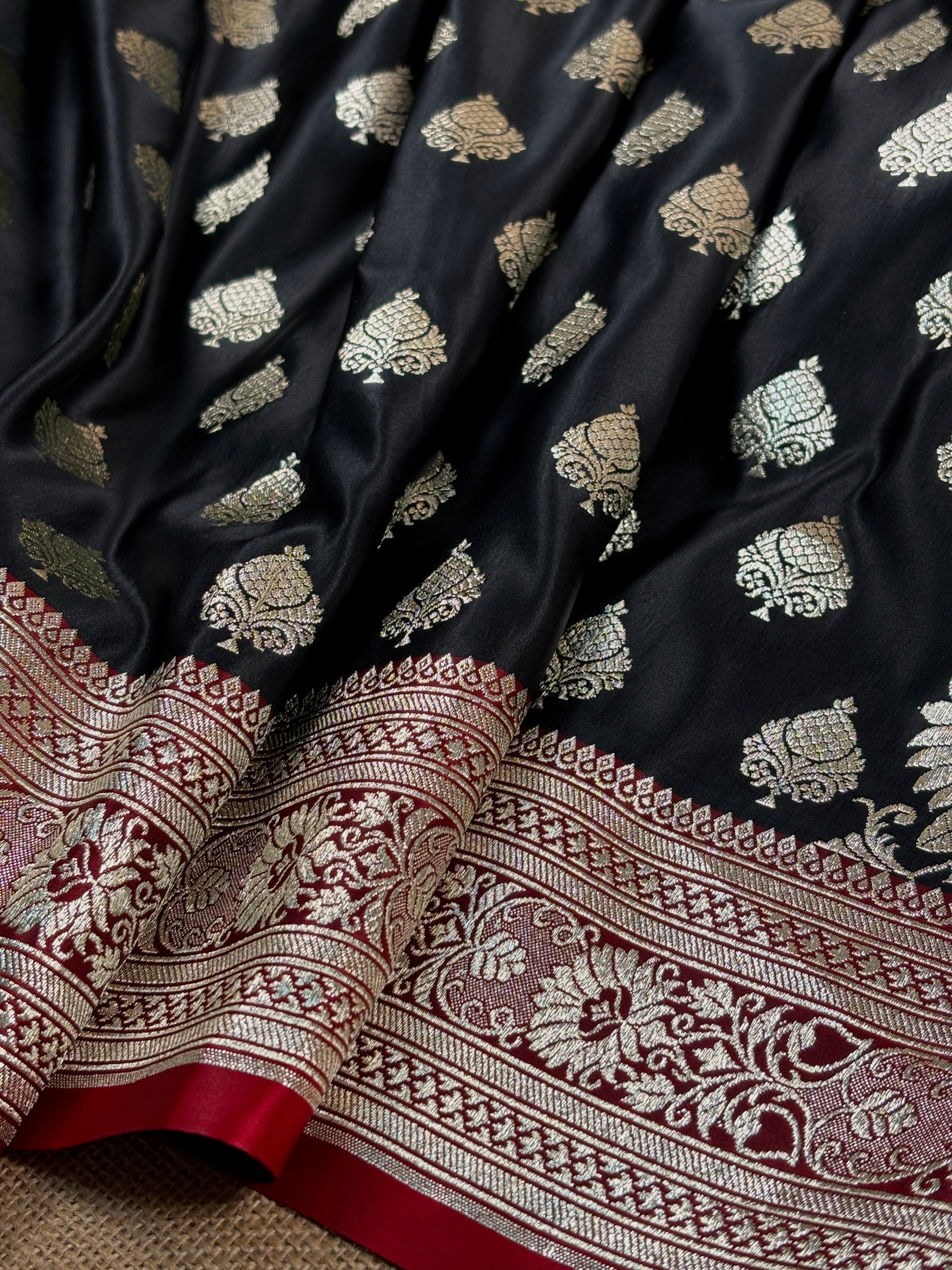 Mashru Satin Banarasi Saree