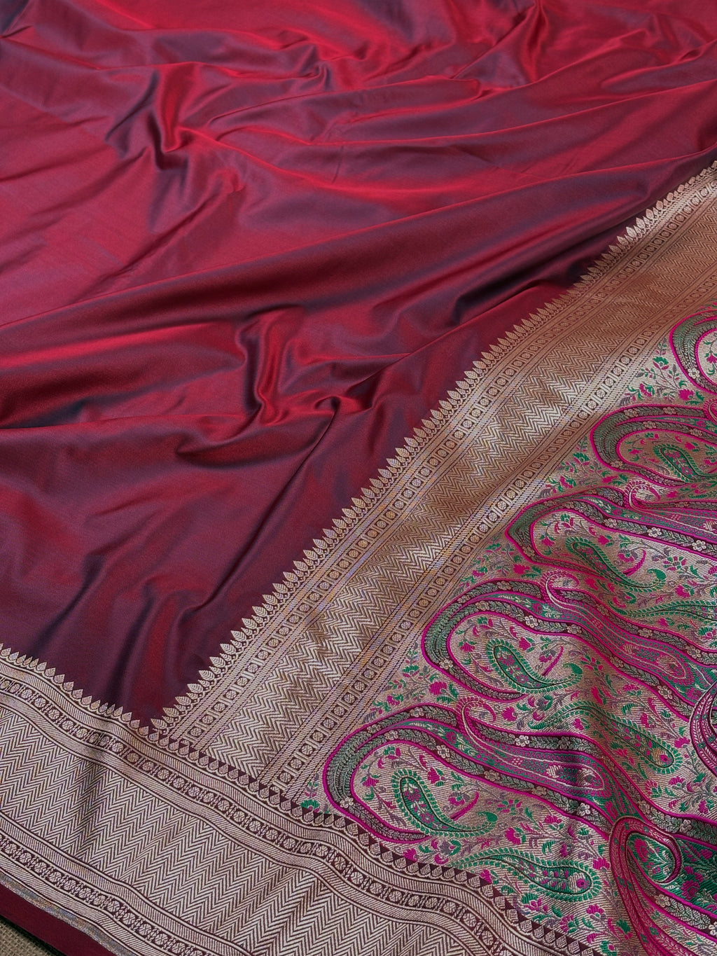 Premium Mashru Katan Banarasi Saree