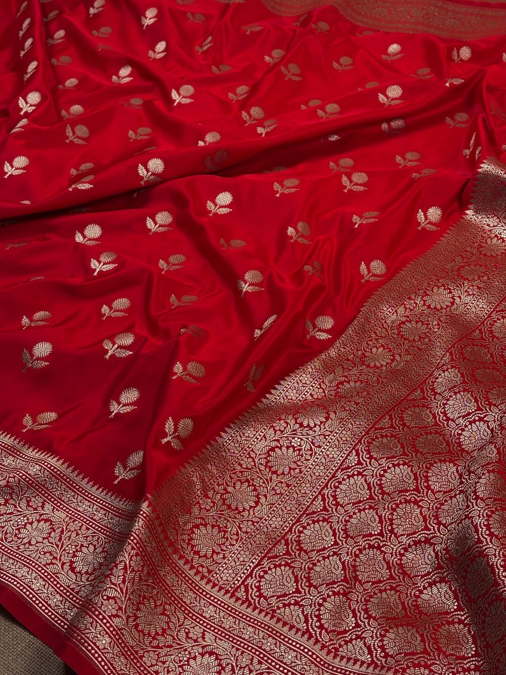 Premium Mashru Katan Banarasi Saree