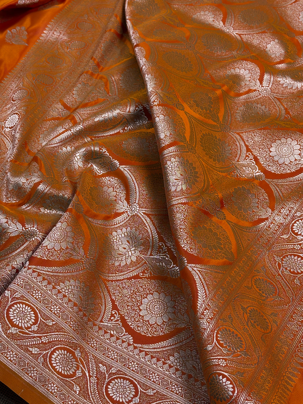 Premium Mashru Katan Alfi Banarasi Saree