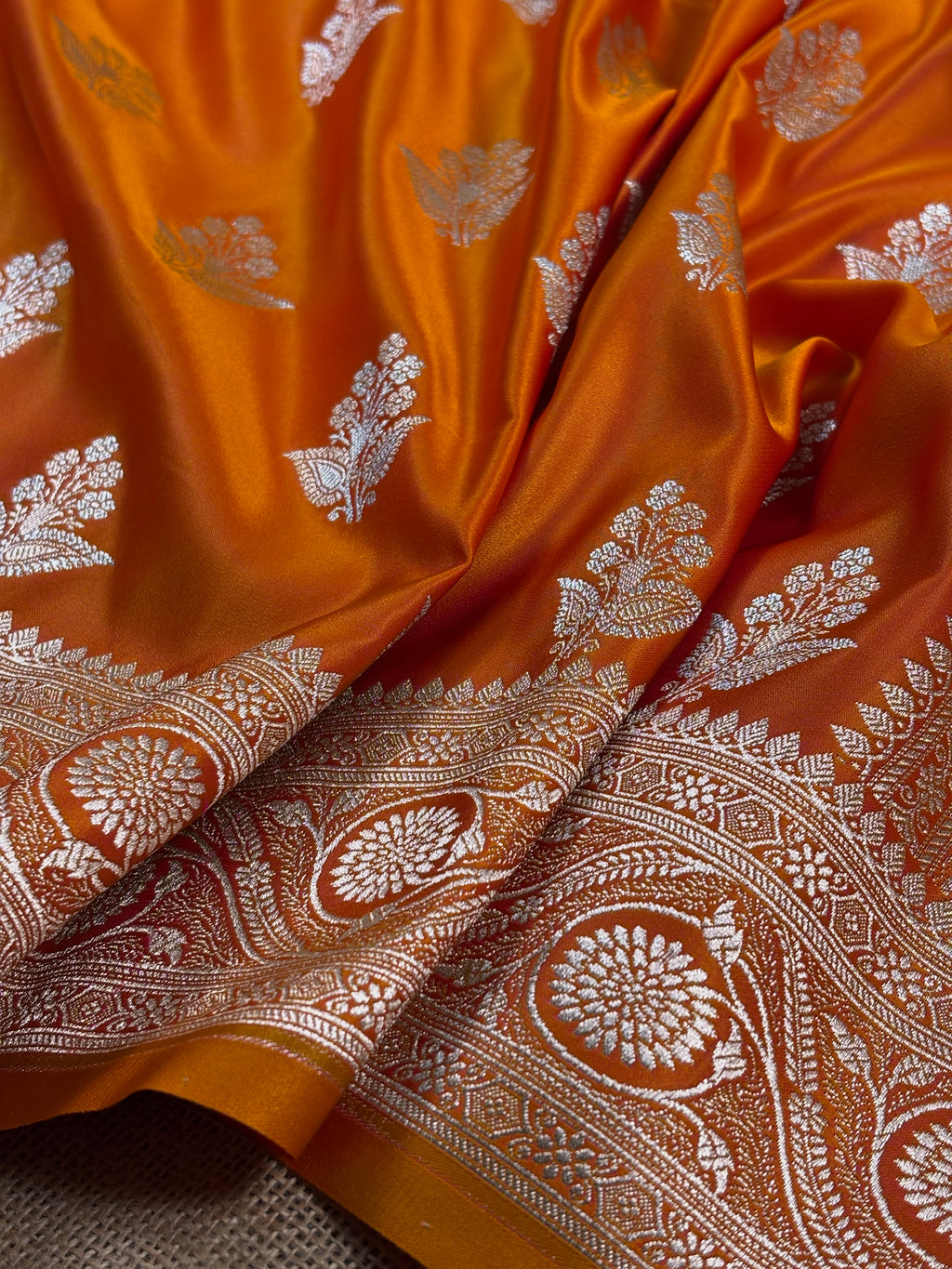 Premium Mashru Katan Alfi Banarasi Saree