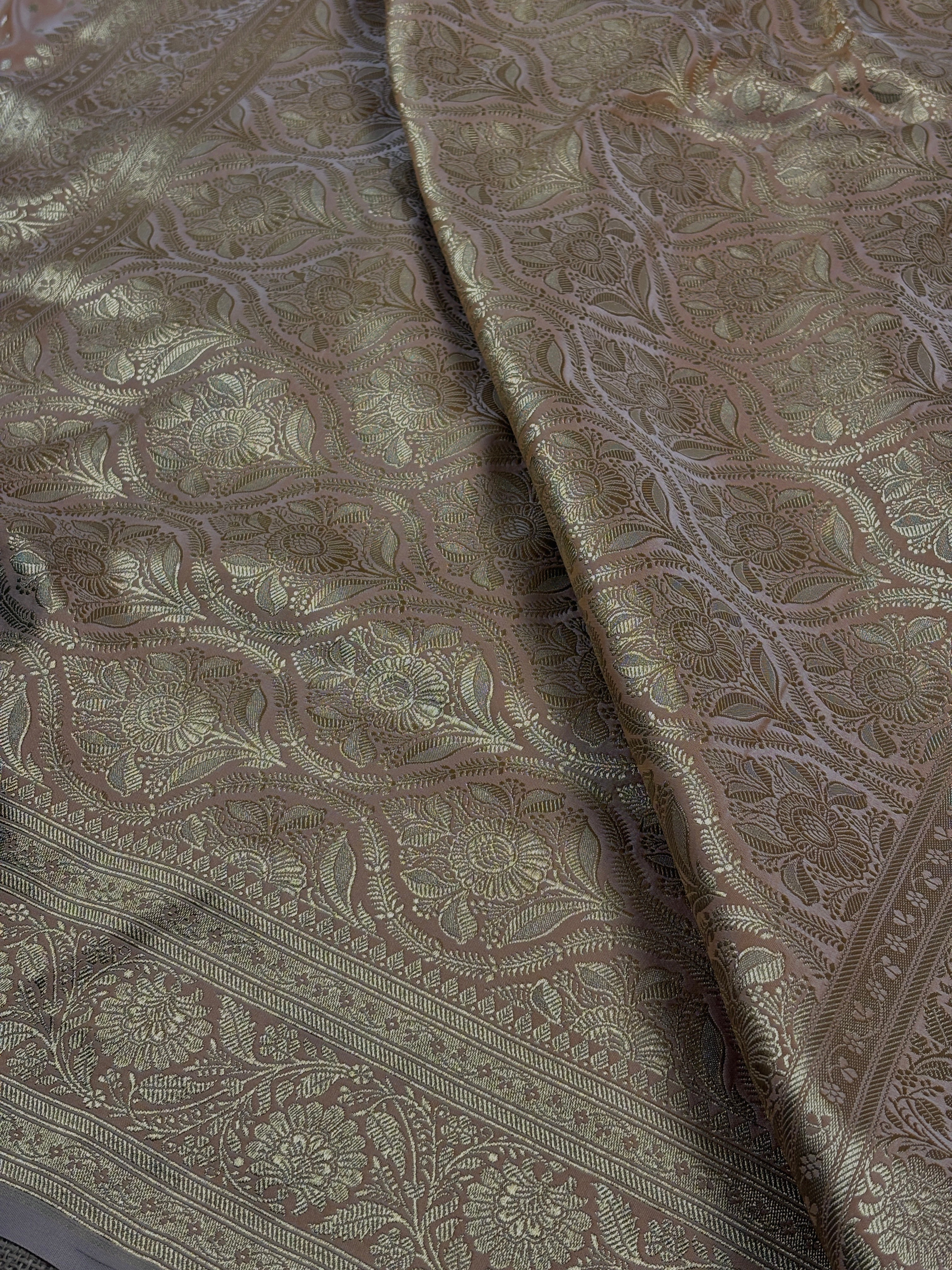Mashru Katan Banarasi Saree