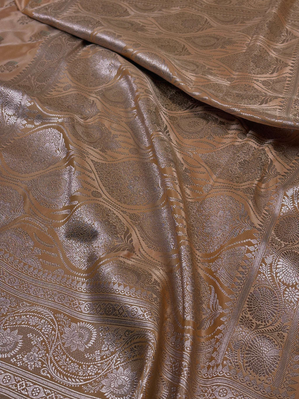Mashru Katan Meena Banarasi Saree