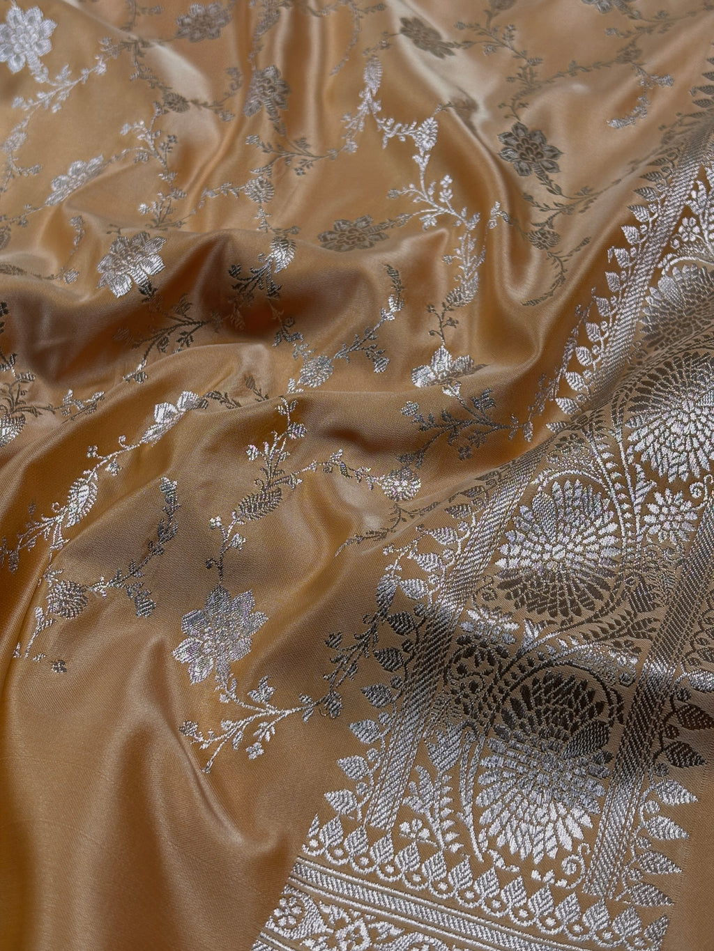 Mashru Katan Meena Banarasi Saree
