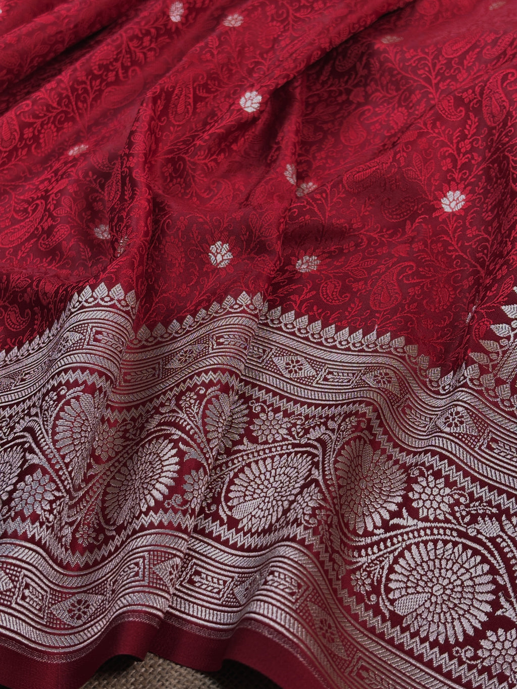 Mashru Katan Tanchui Banarasi Saree