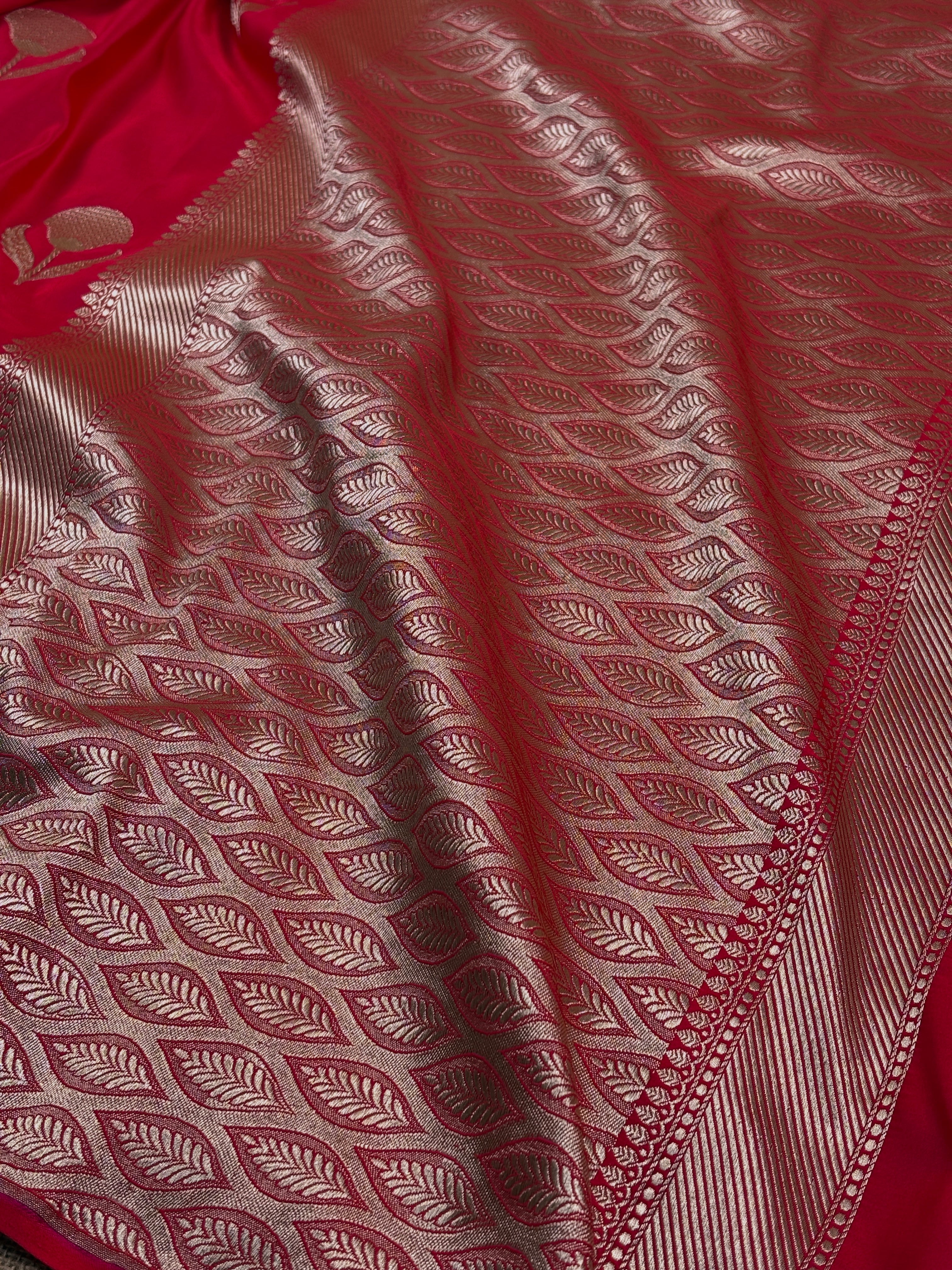 Premium Mashru Katan Banarasi Saree