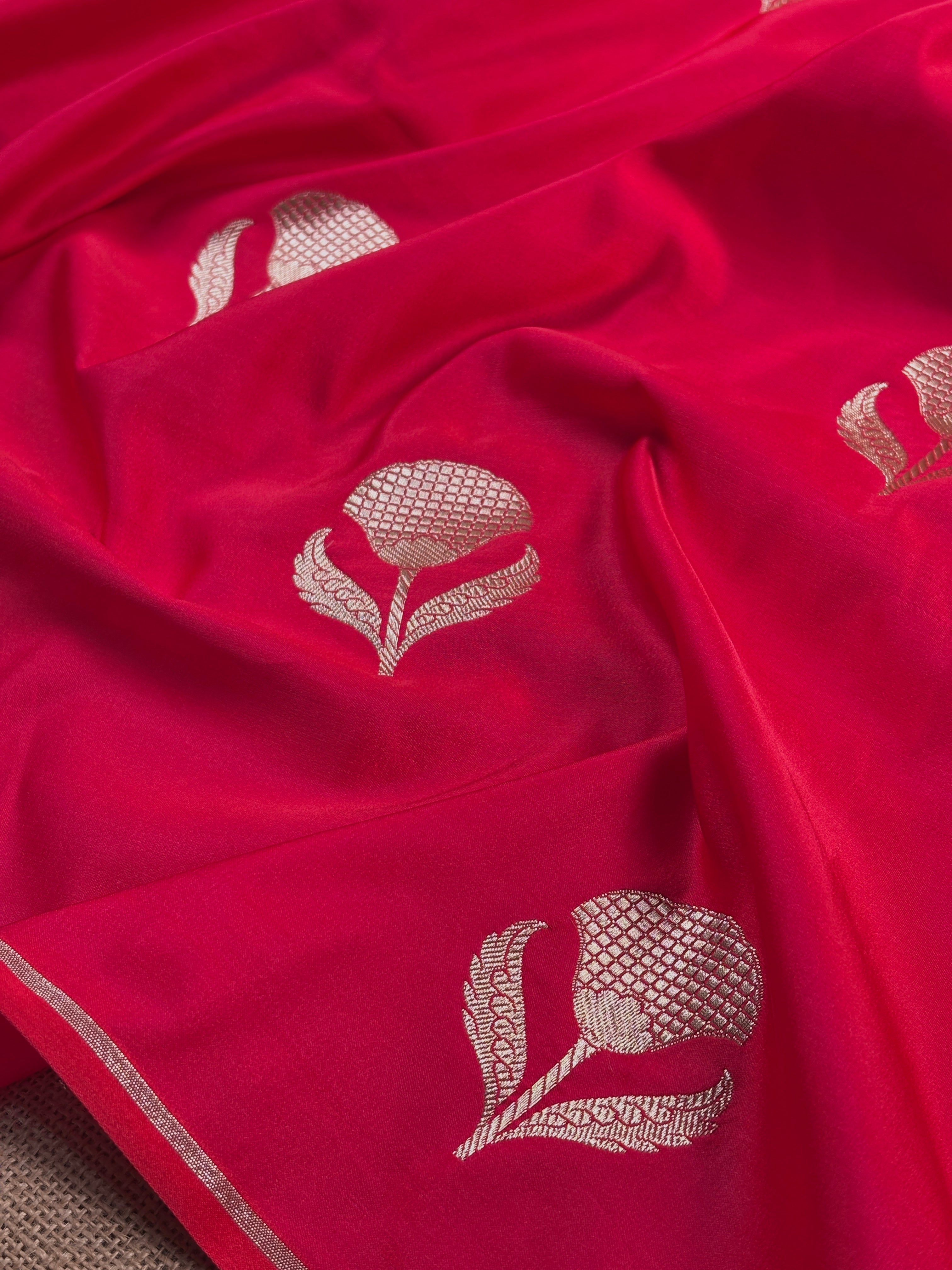 Premium Mashru Katan Banarasi Saree