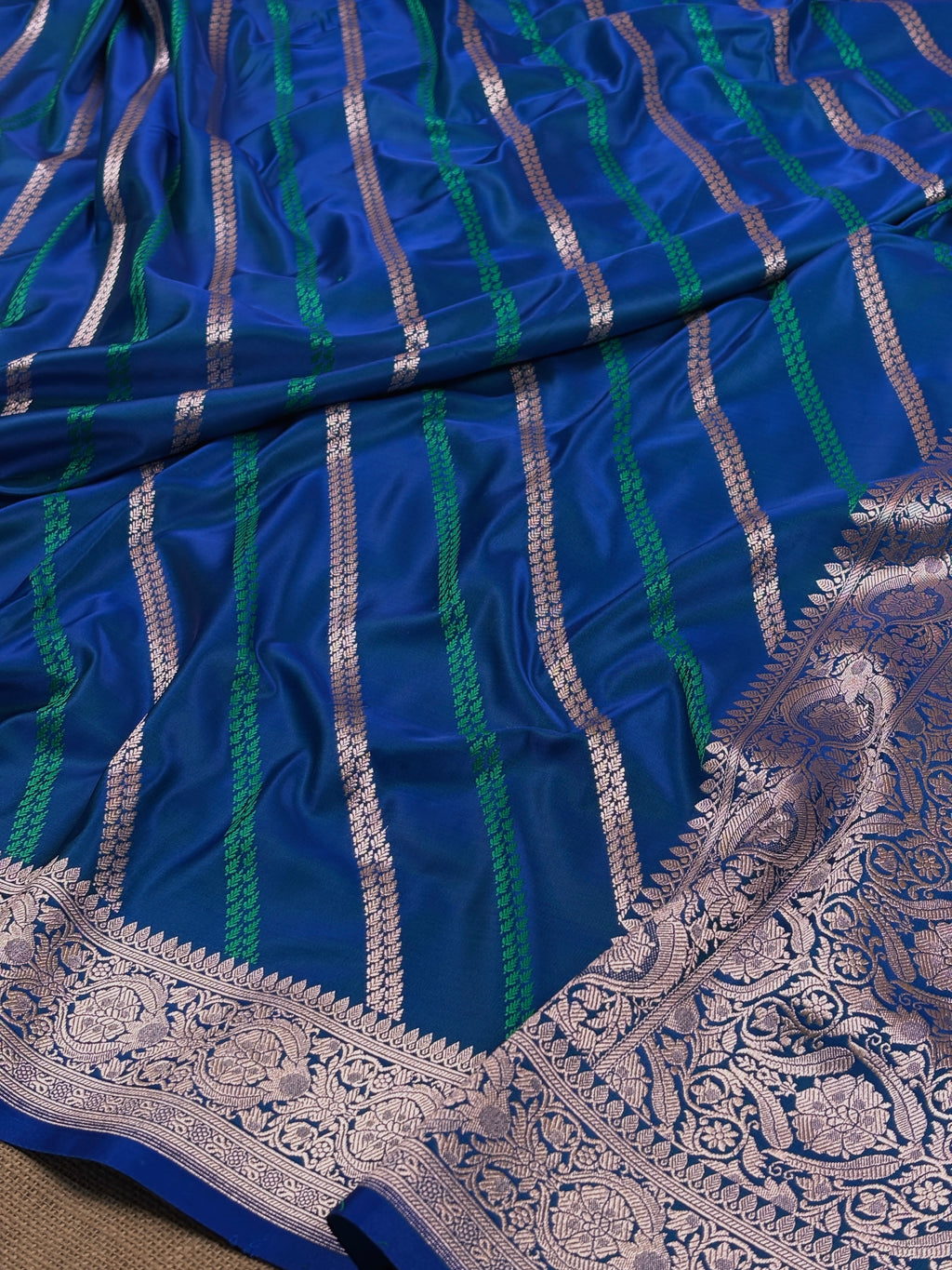 Premium Mashru Katan Alfi Banarasi Saree