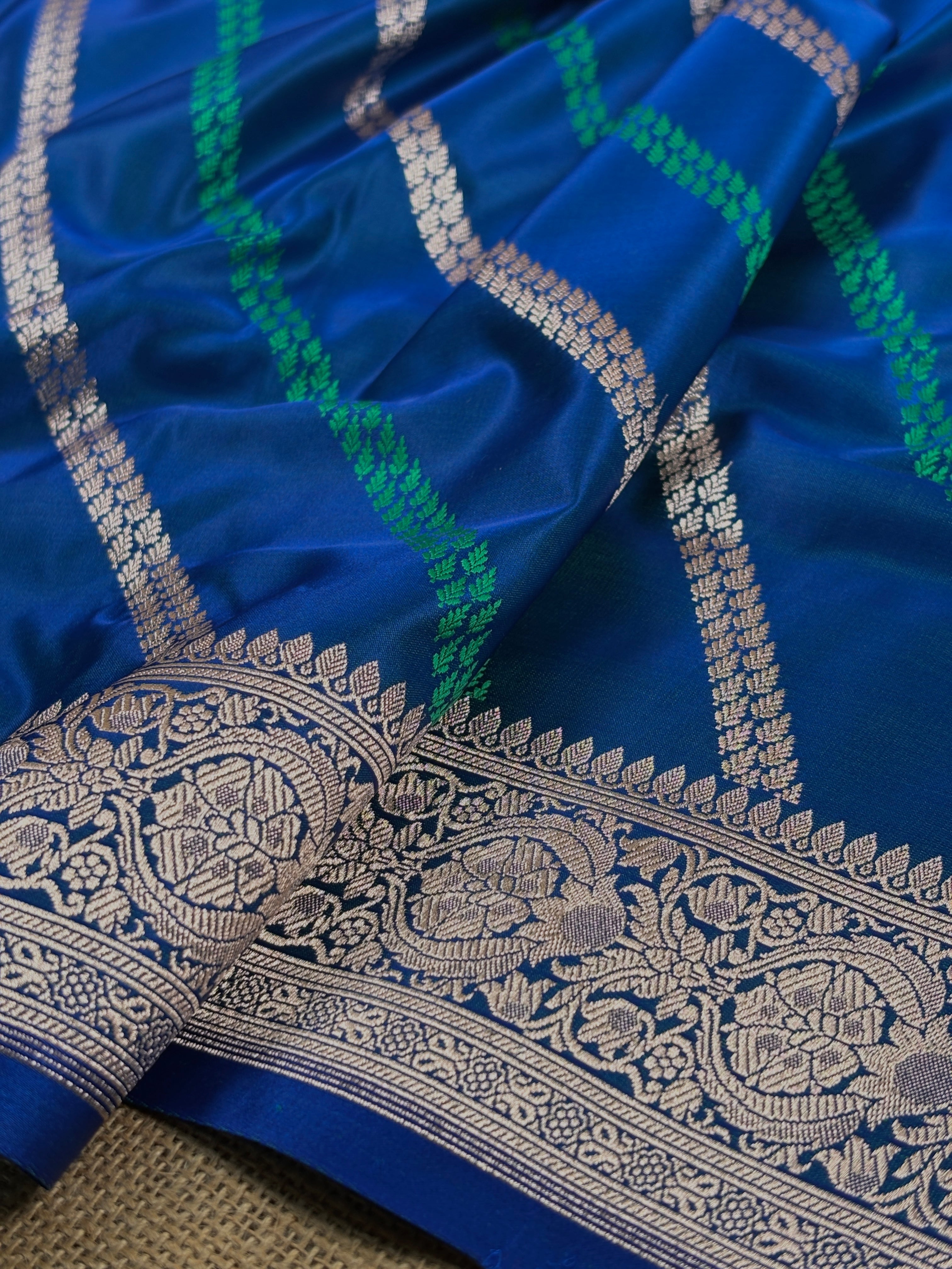 Premium Mashru Katan Alfi Banarasi Saree