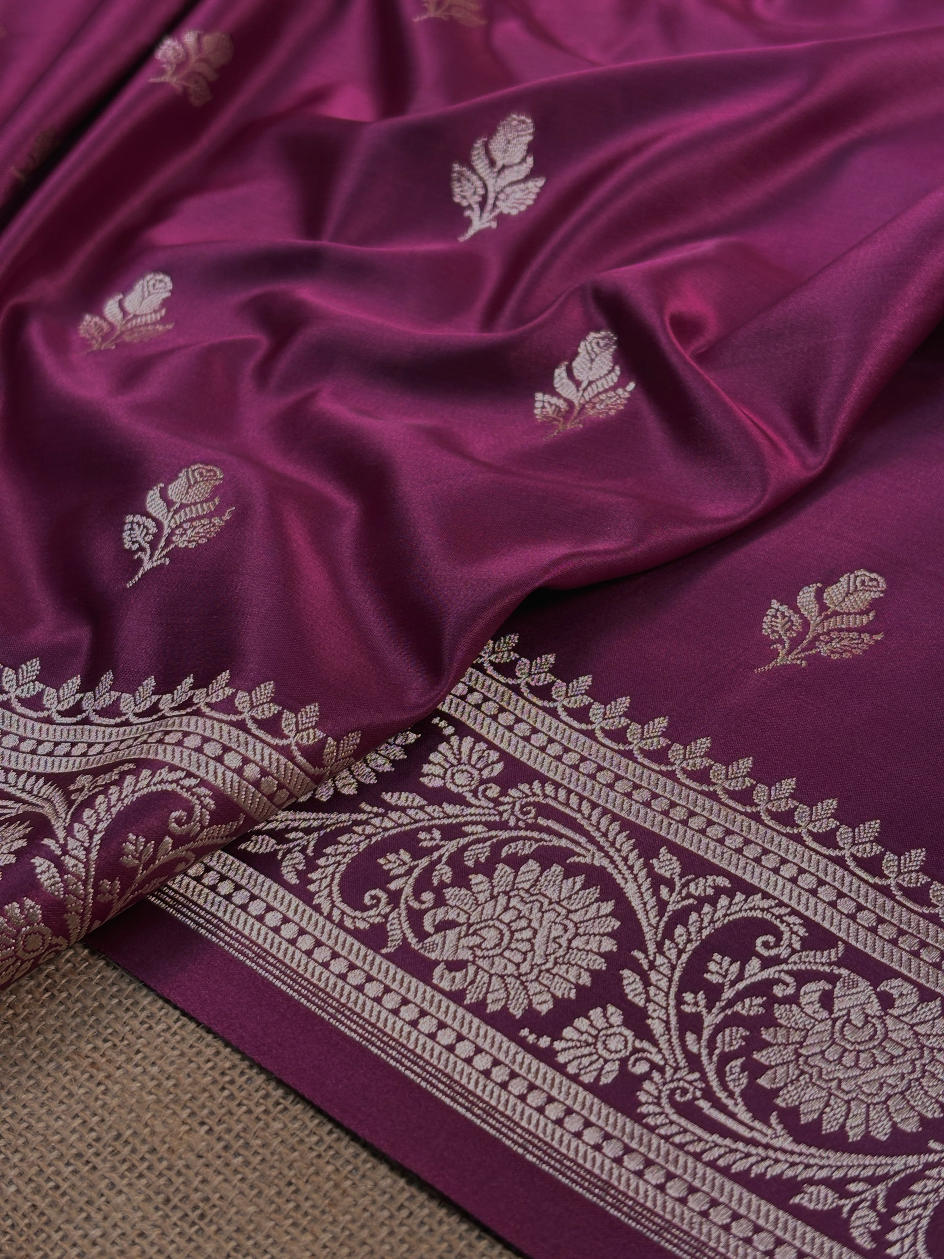 Premium Mashru Katan Banarasi Saree