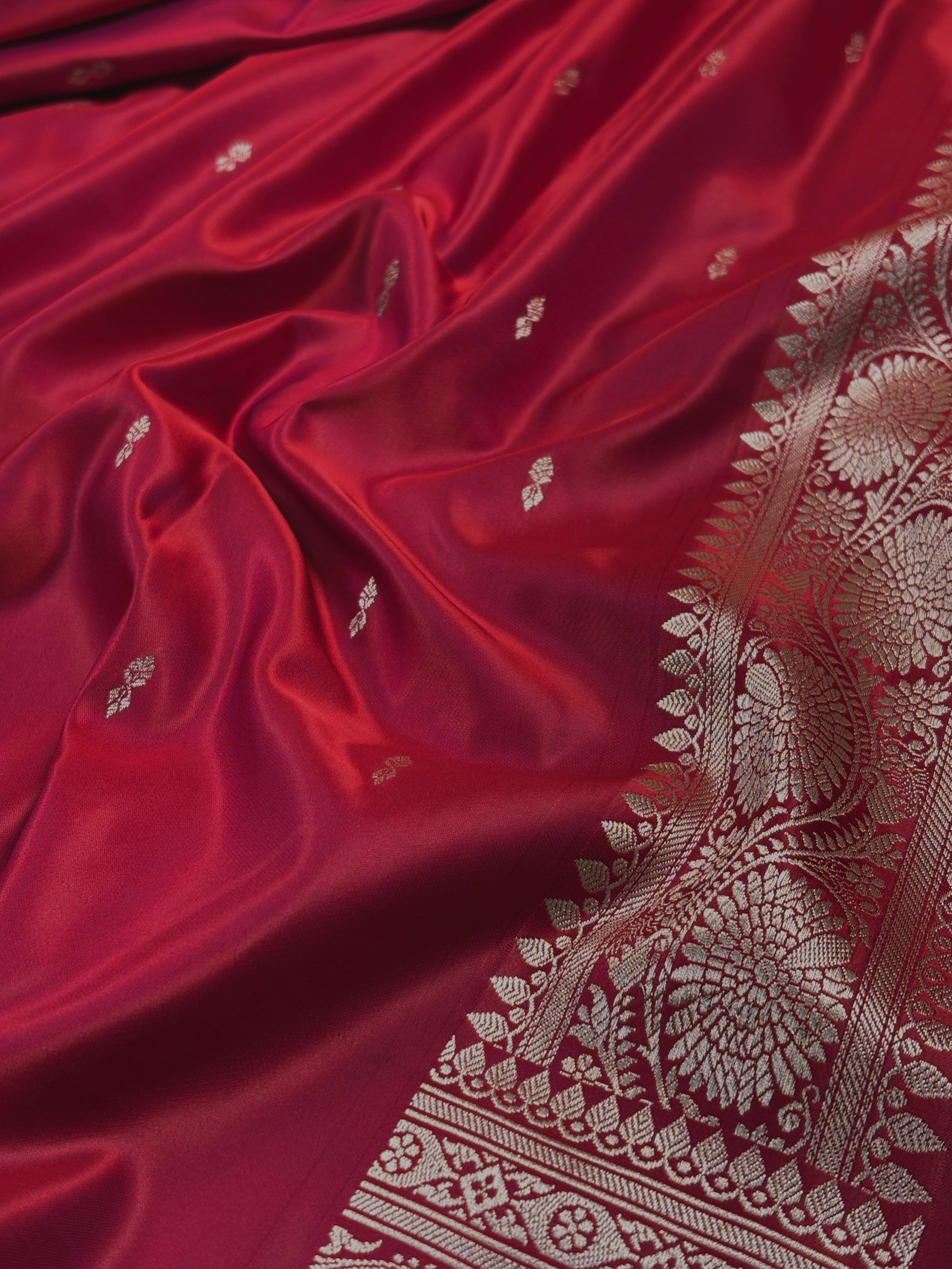 Premium Mashru Katan Banarasi Saree