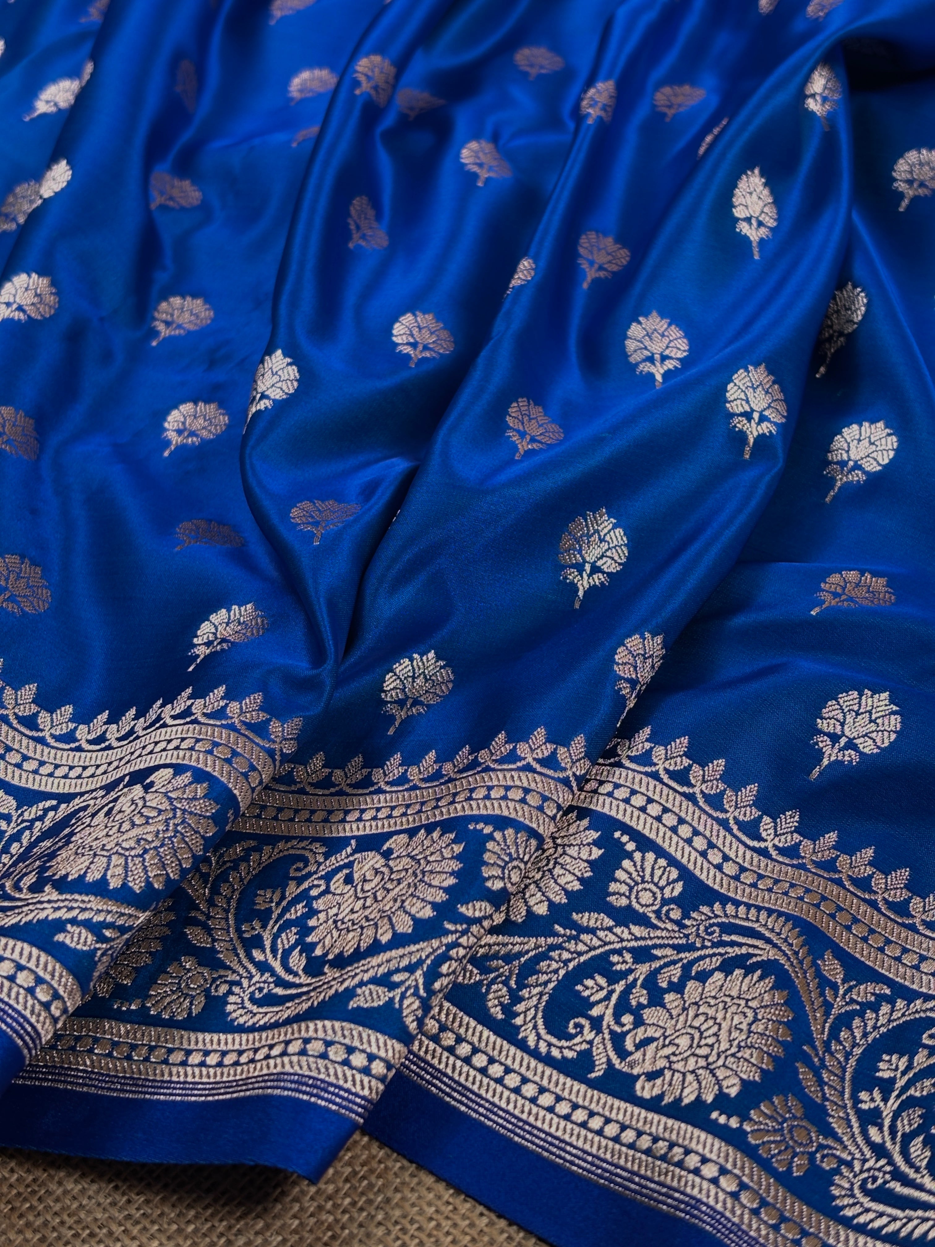 Premium Mashru Katan Banarasi Saree