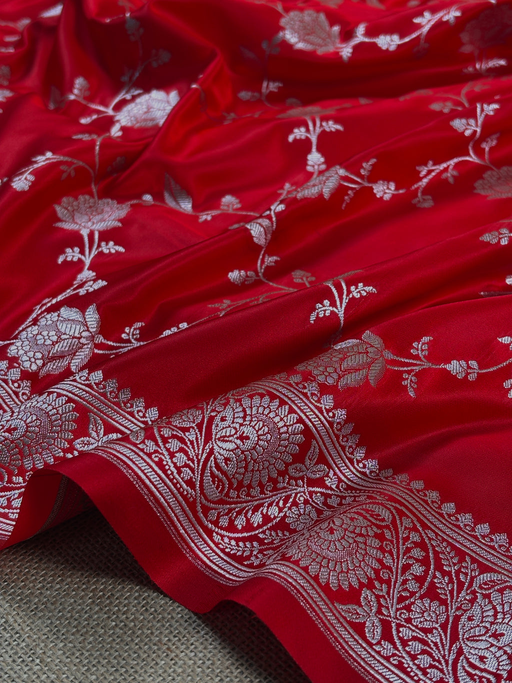 Mashru Katan Banarasi Saree