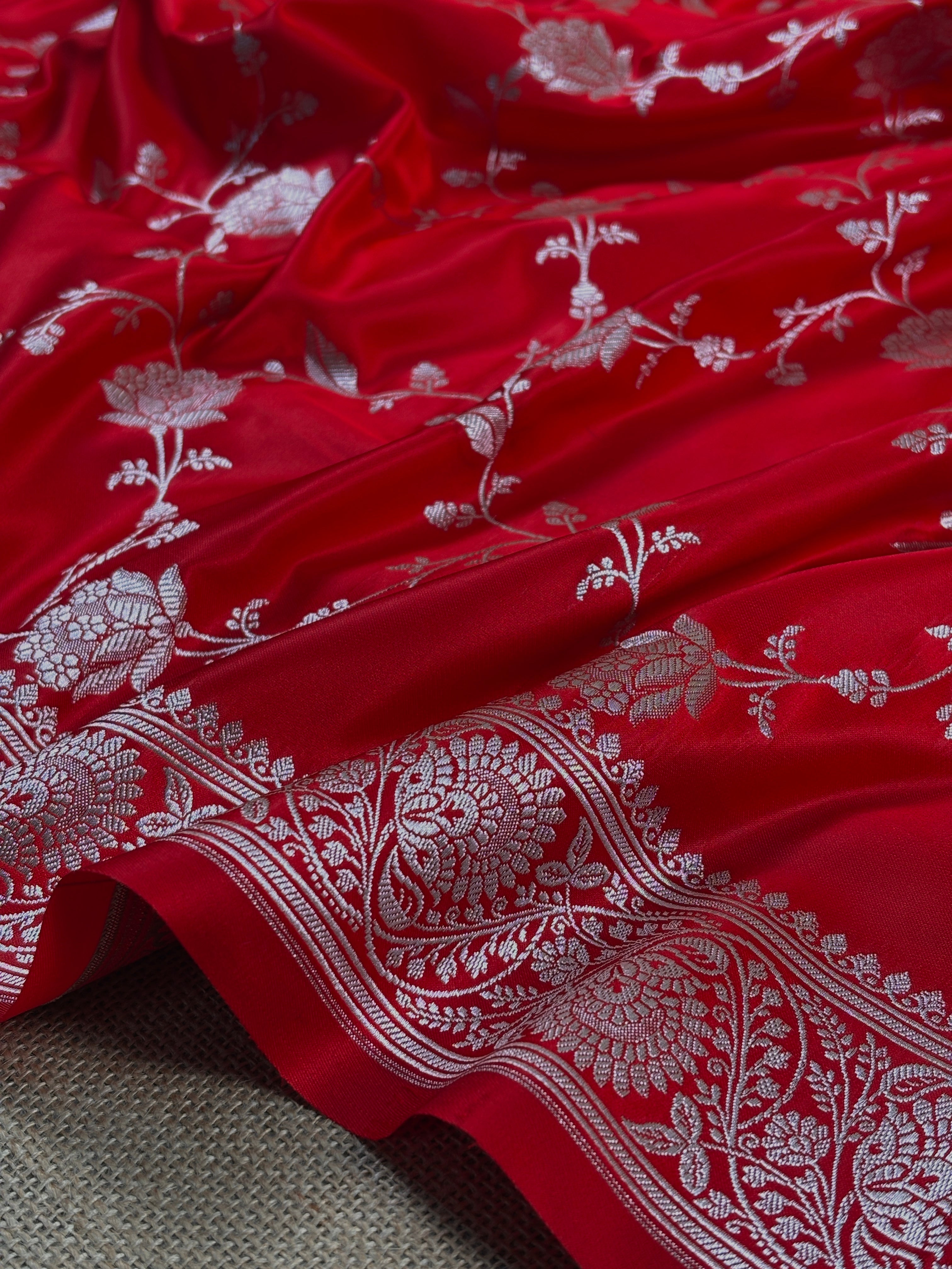 Mashru Katan Banarasi Saree