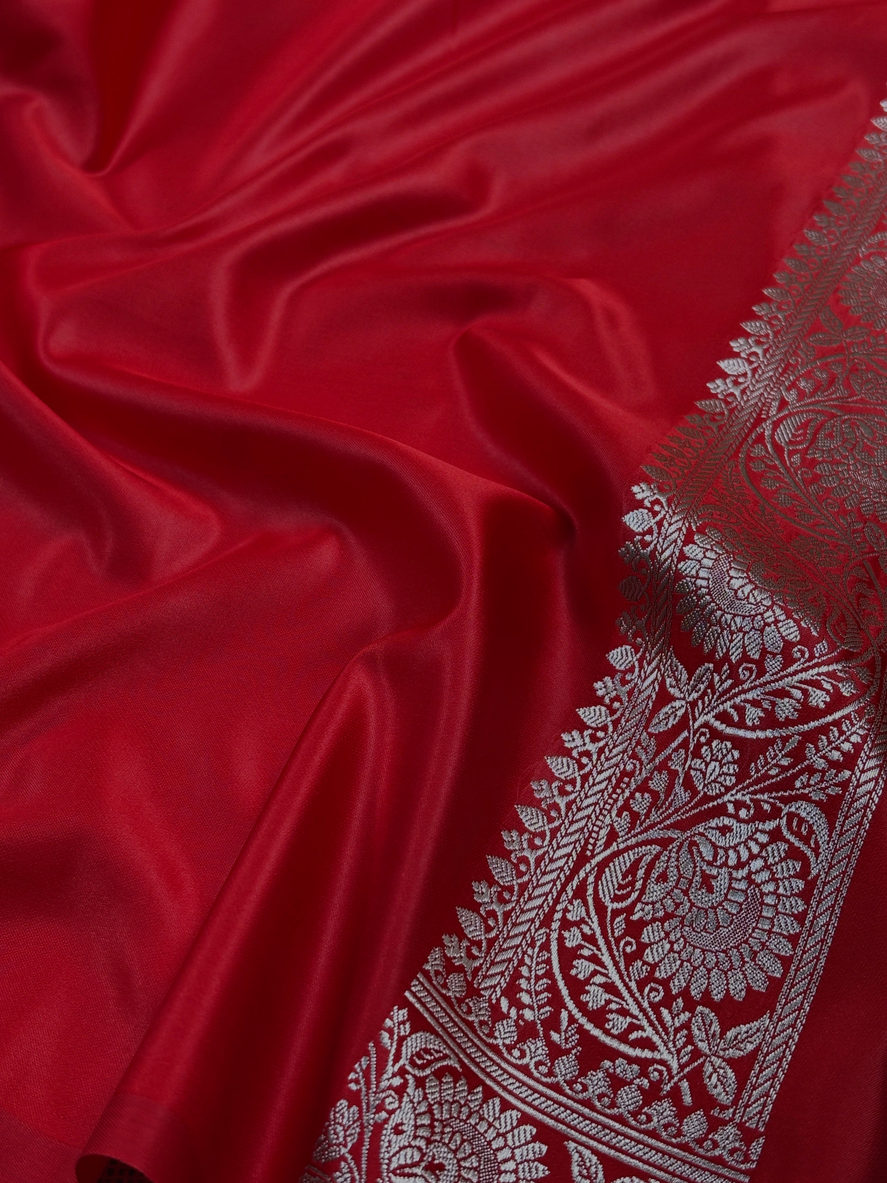 Mashru Katan Banarasi Saree